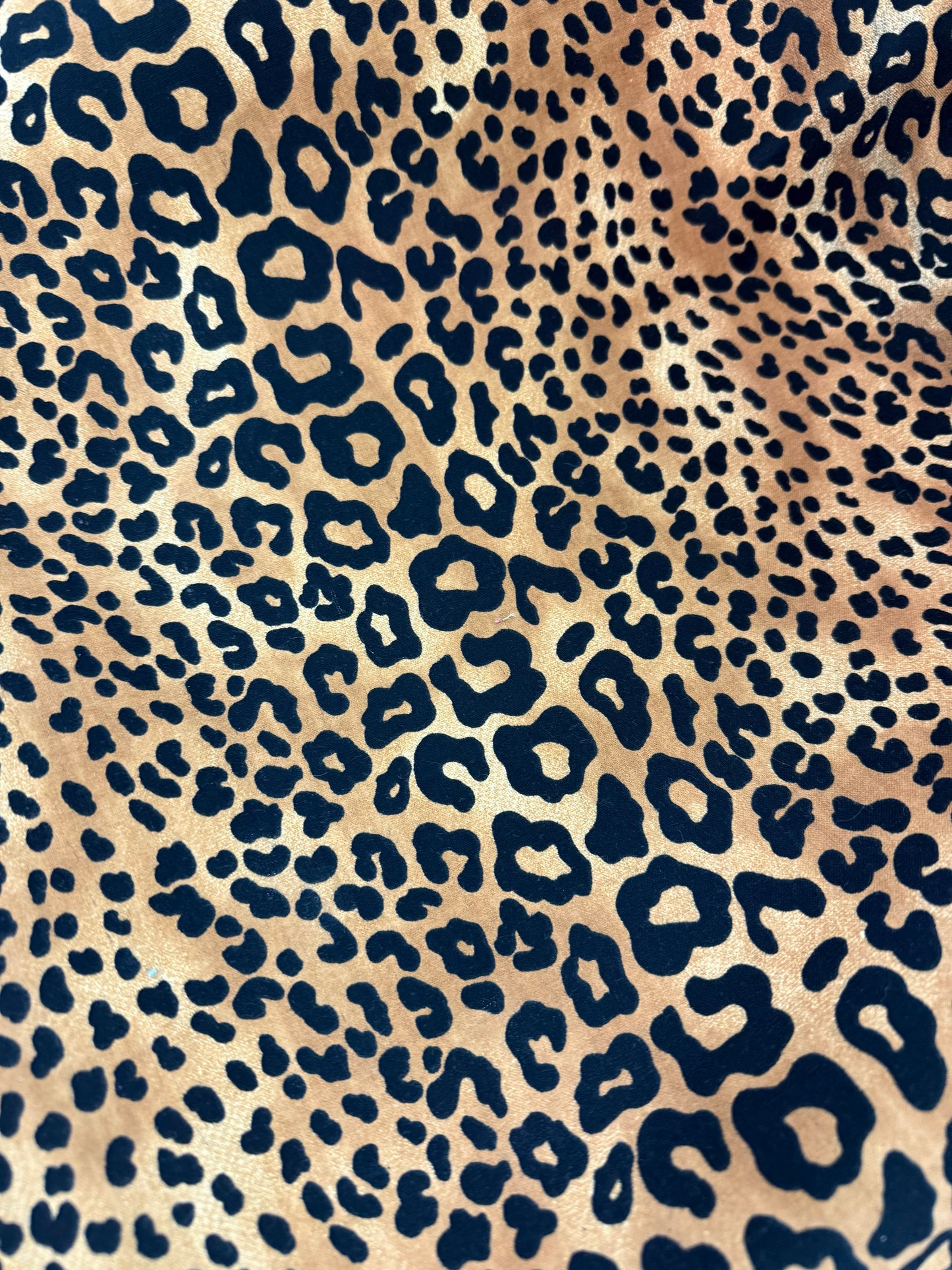 Leopard Print Denim