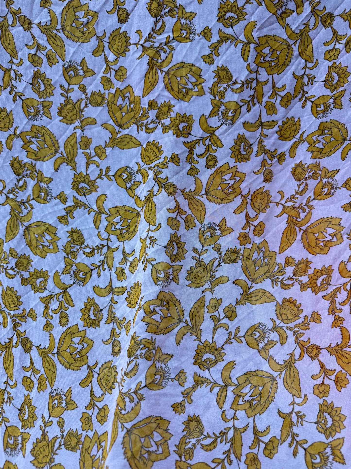 Floral Print Chiffon