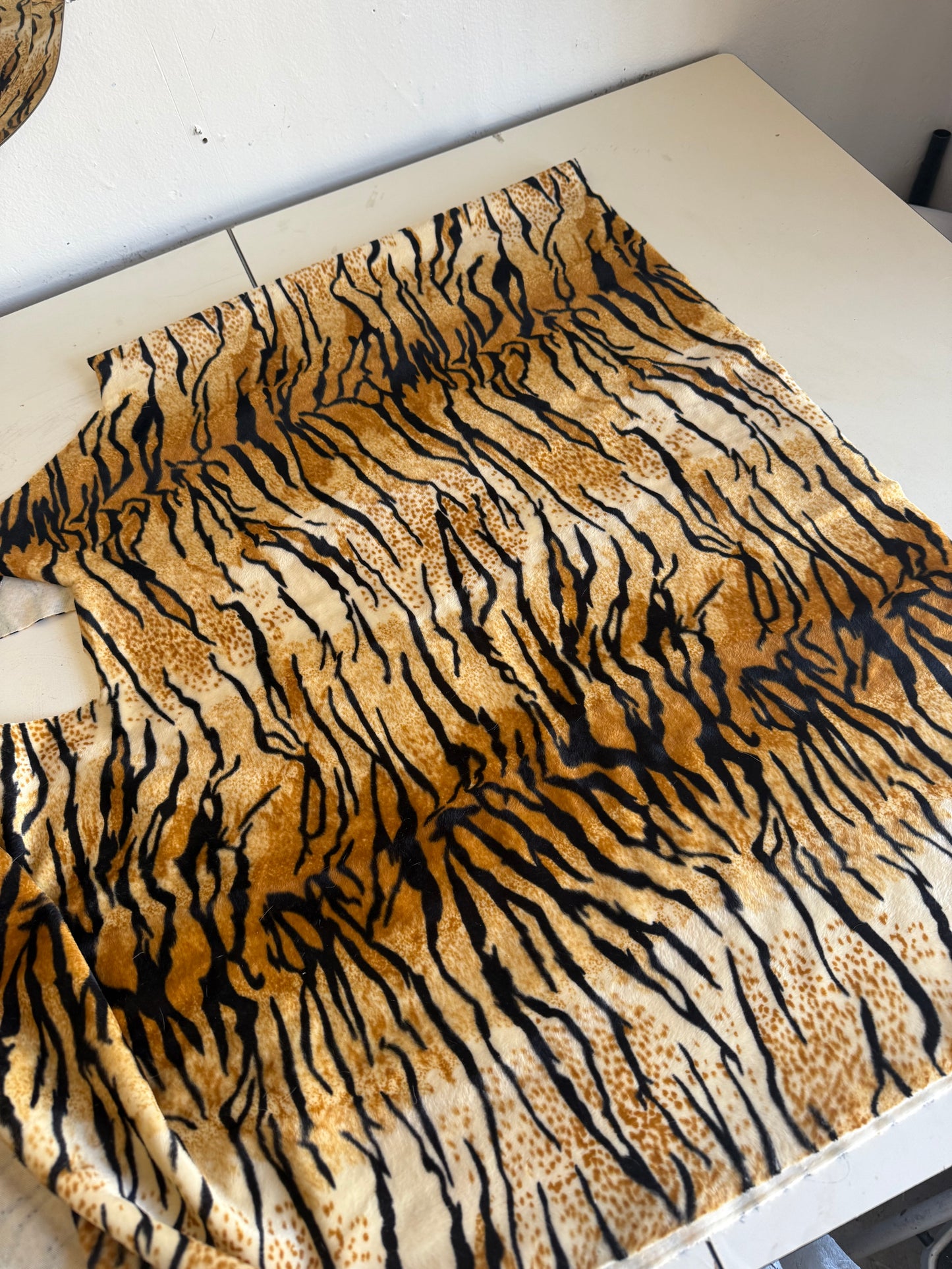 Tiger Print Velour