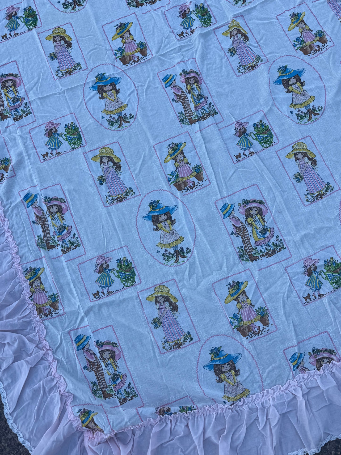 Vintage Kid’s Flat Sheet