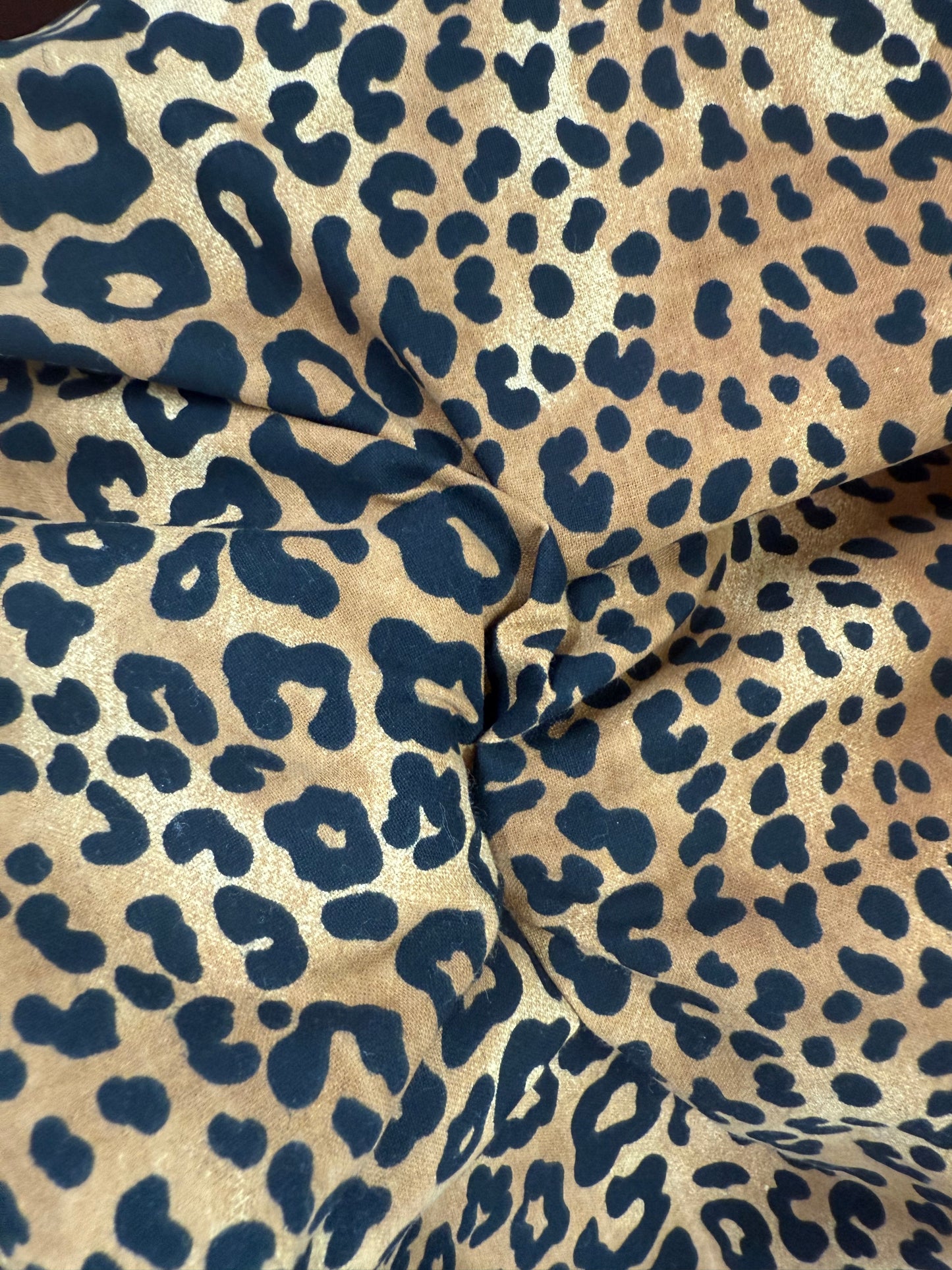 Leopard Print Denim