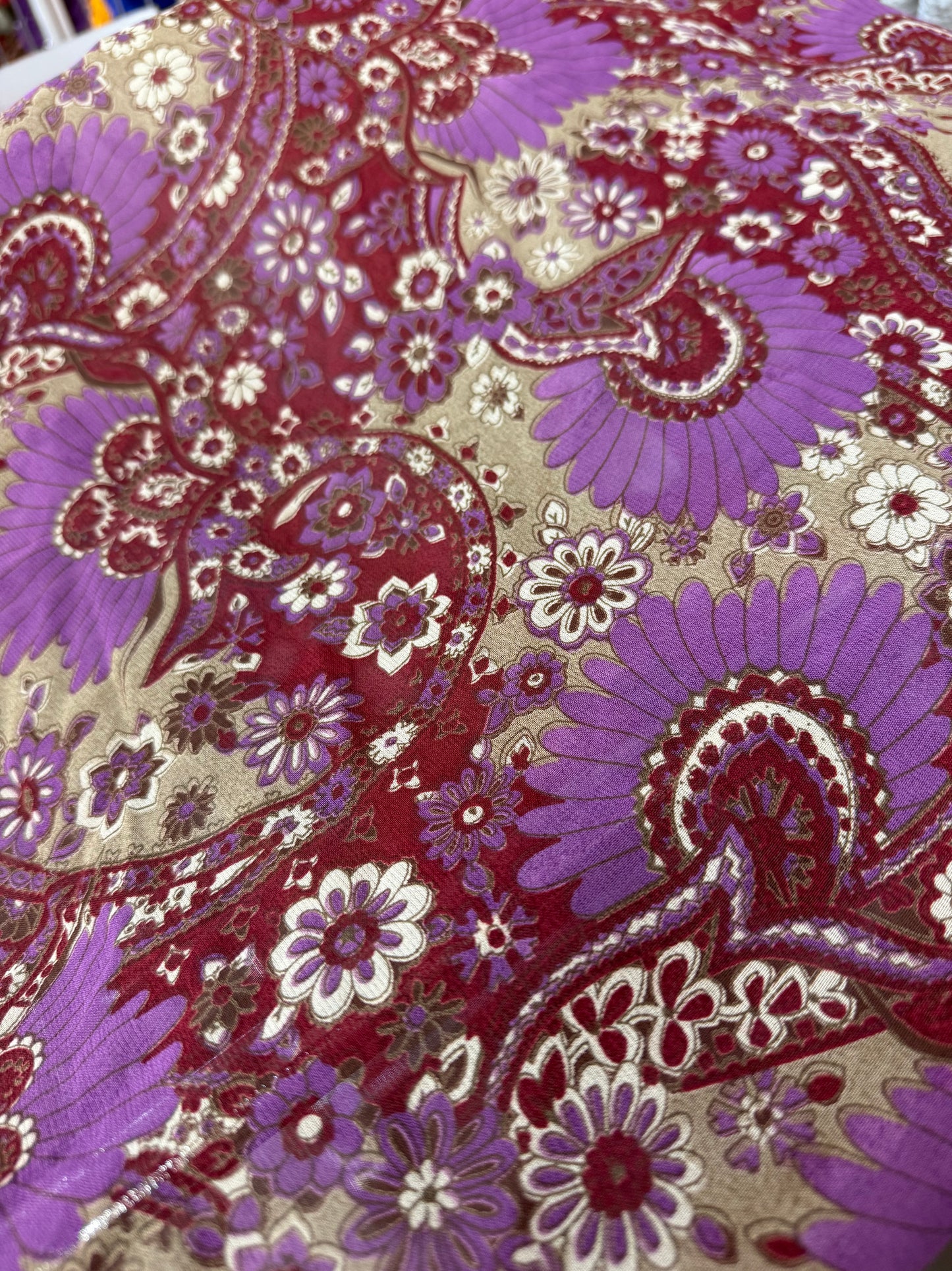 Bohemian Paisley Chiffon