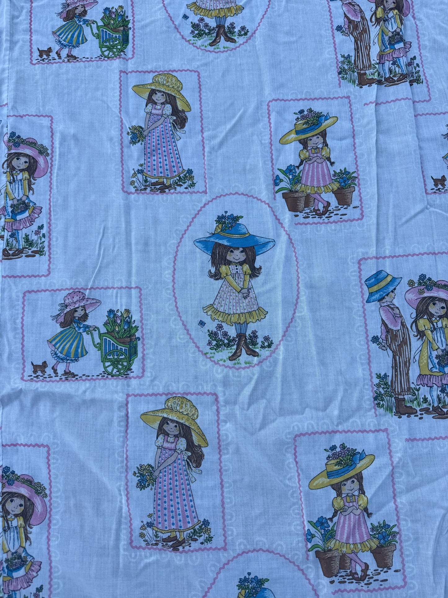 Vintage Kid’s Flat Sheet