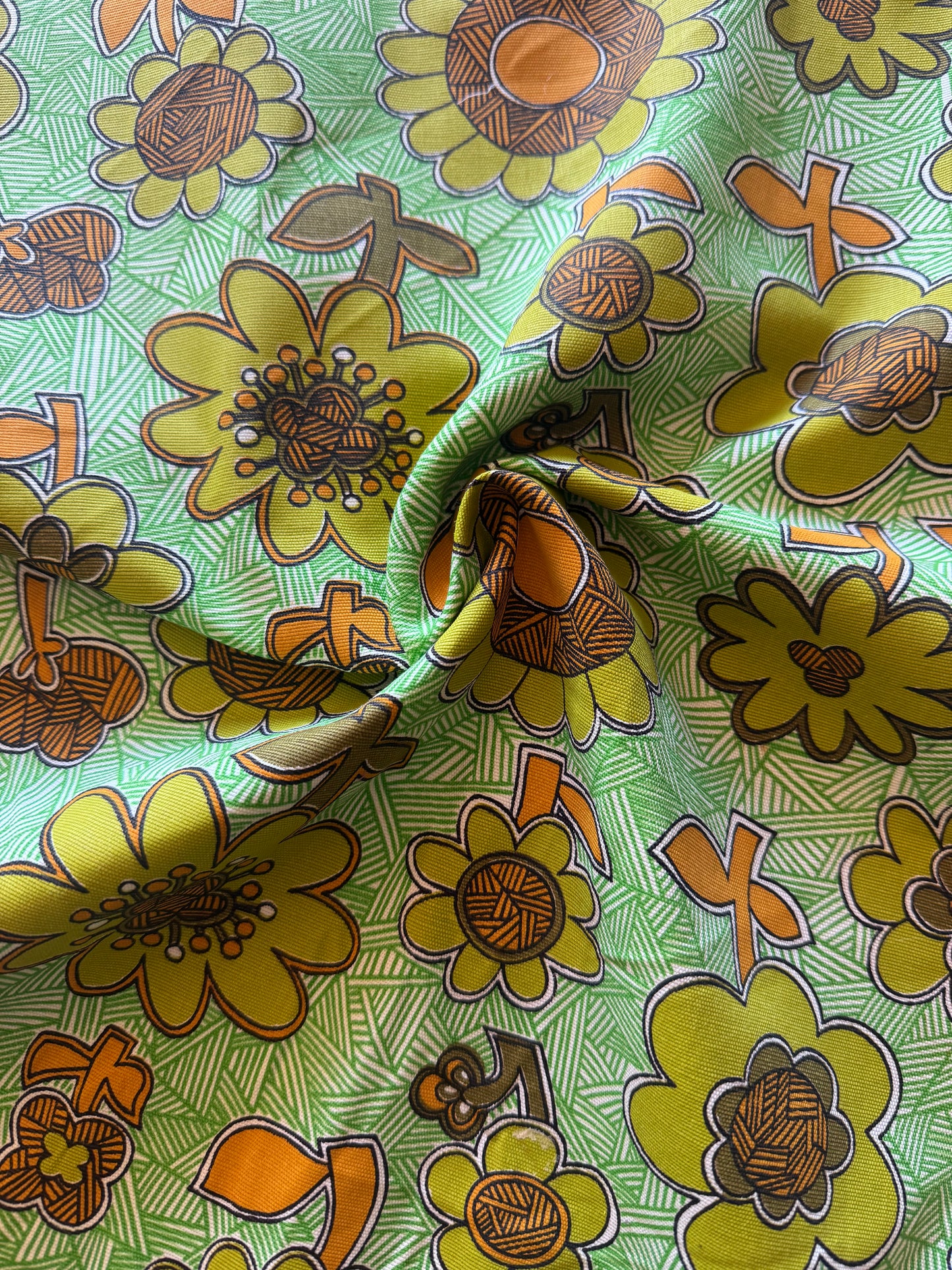 Vintage 70’s Floral Denim