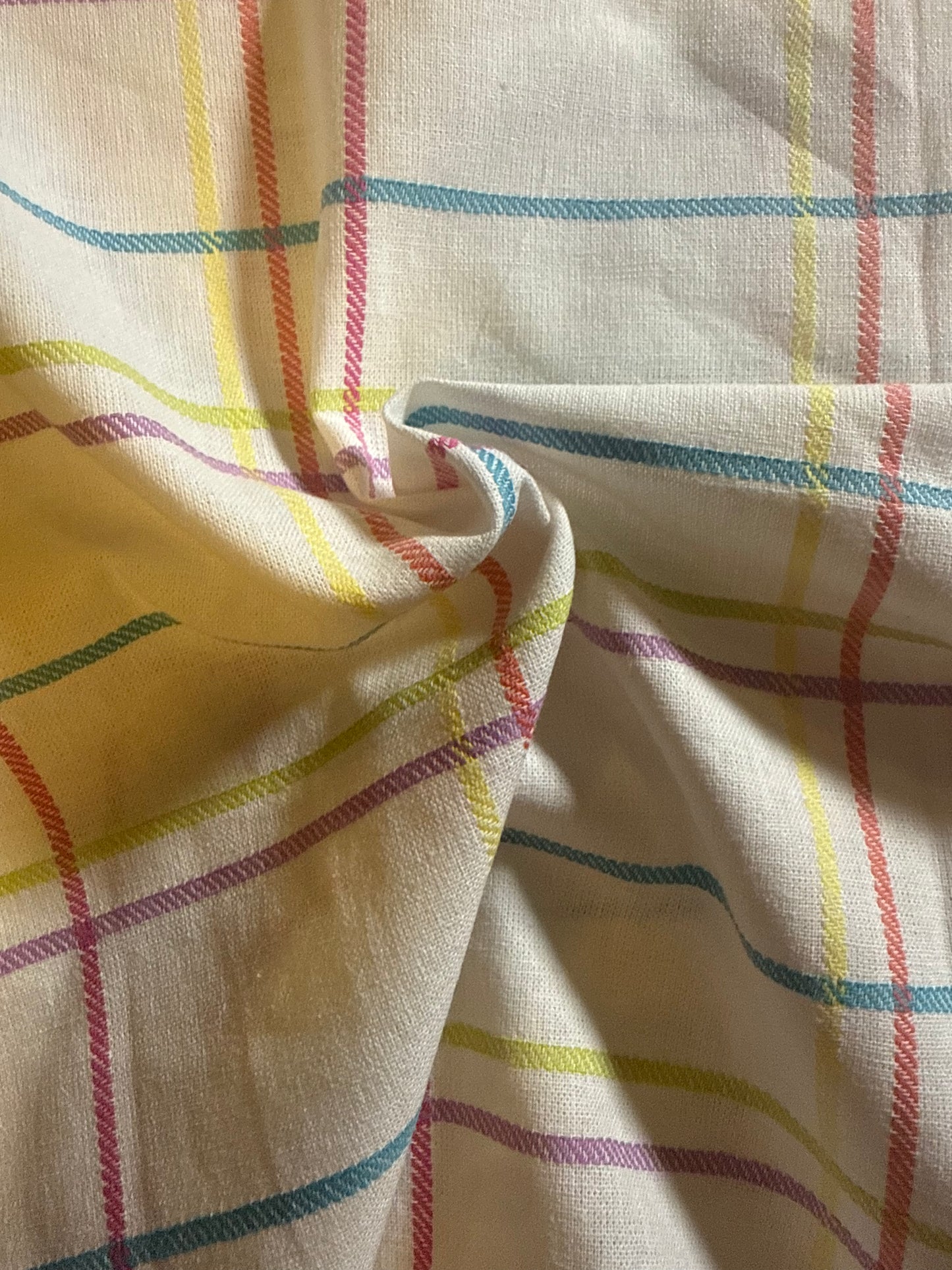Summer Plaid Tablecloth