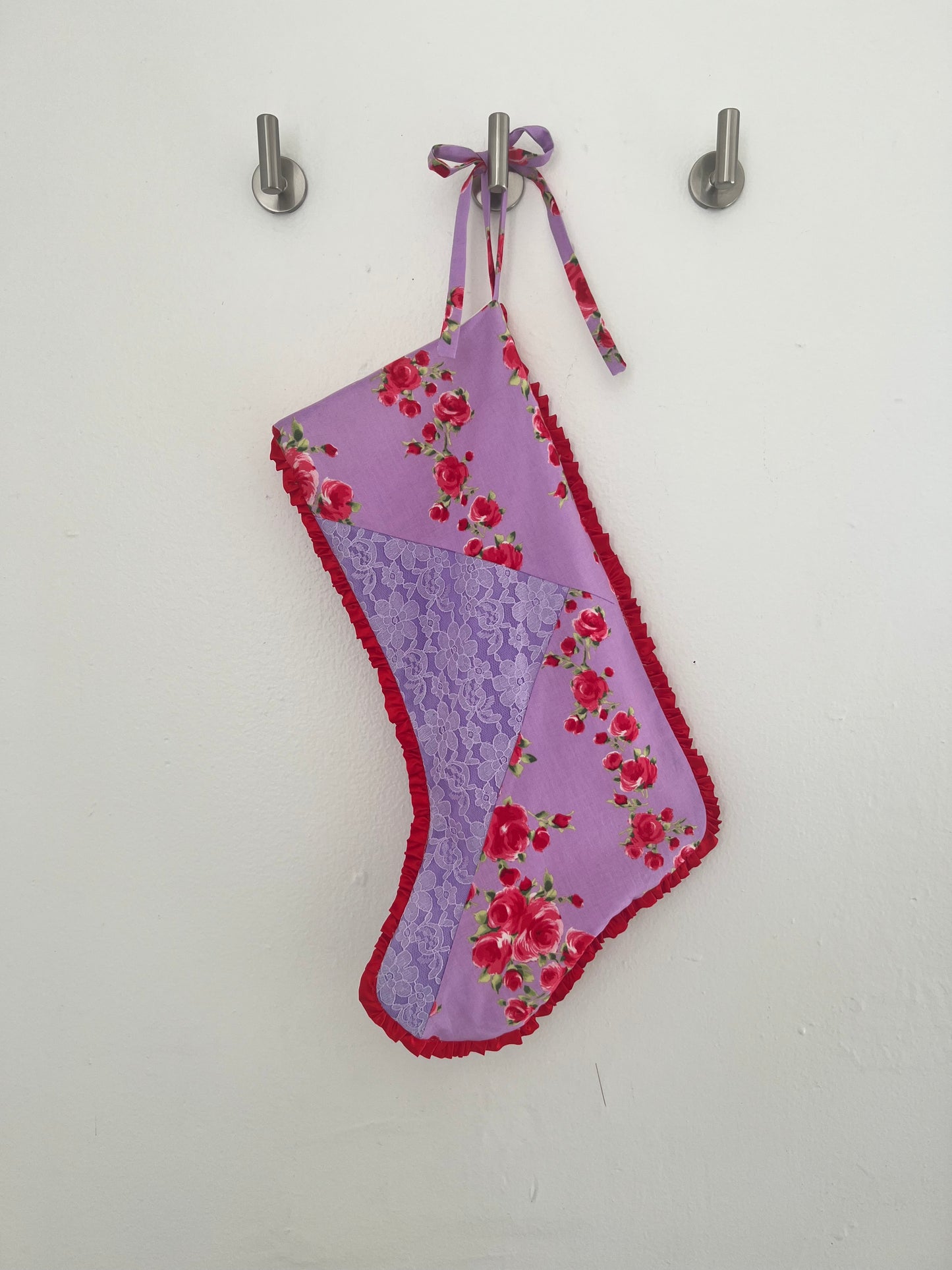 Scrap Fabric Stocking