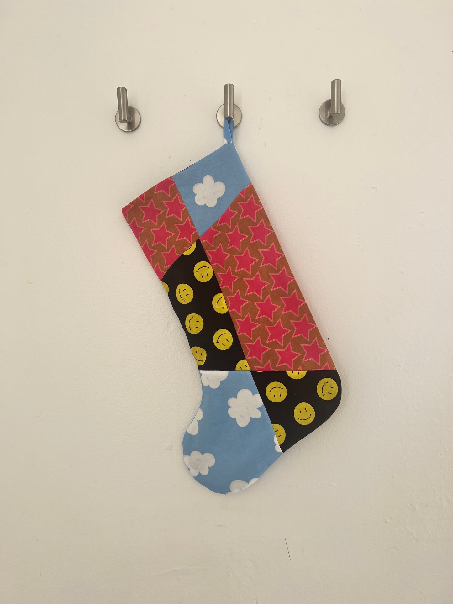 Scrap Fabric Stocking