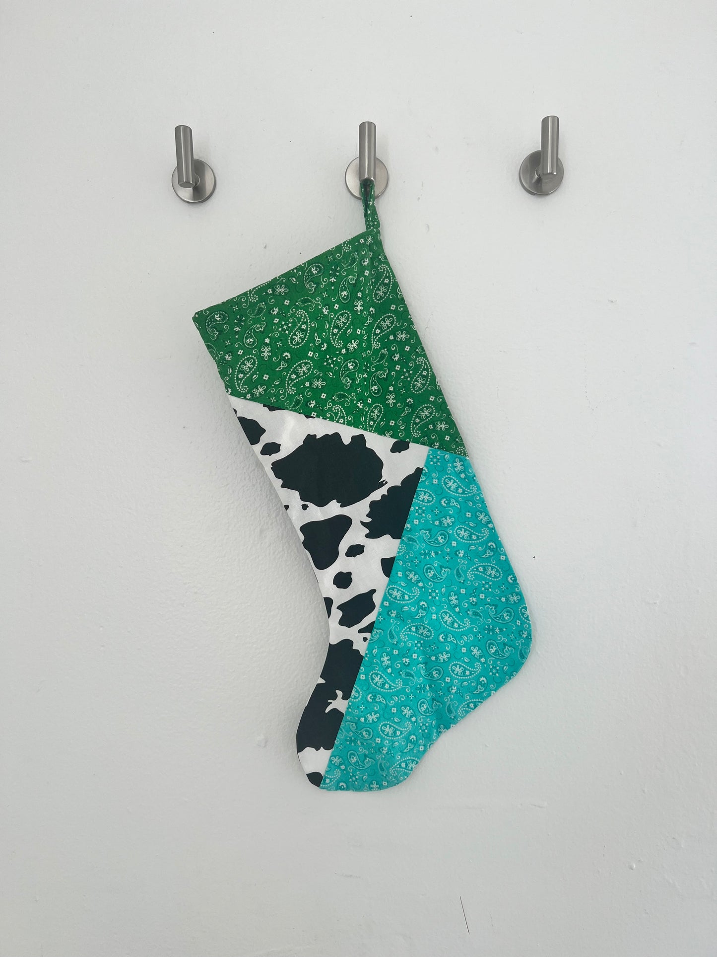 Scrap Fabric Stocking