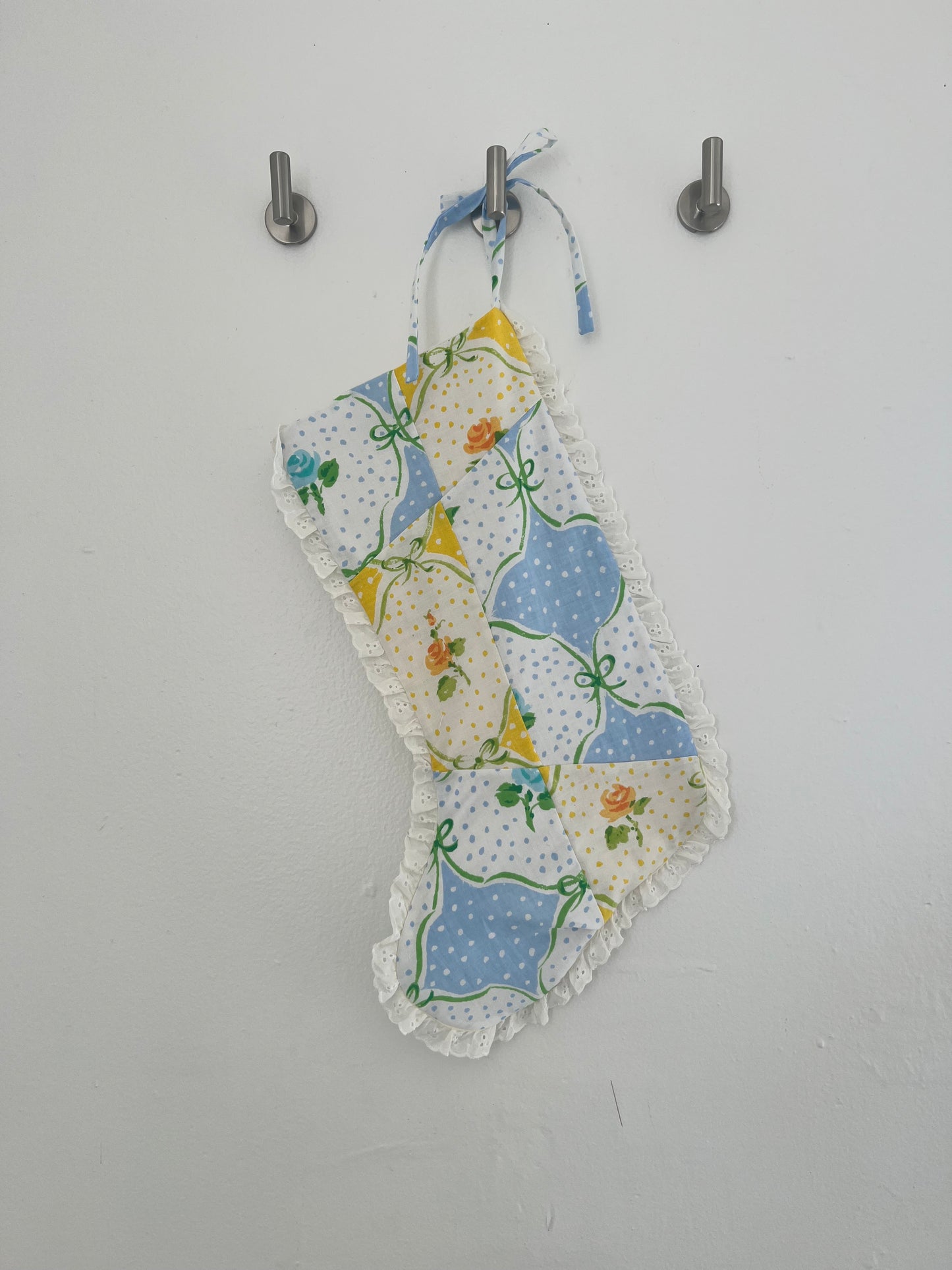 Scrap Fabric Stocking