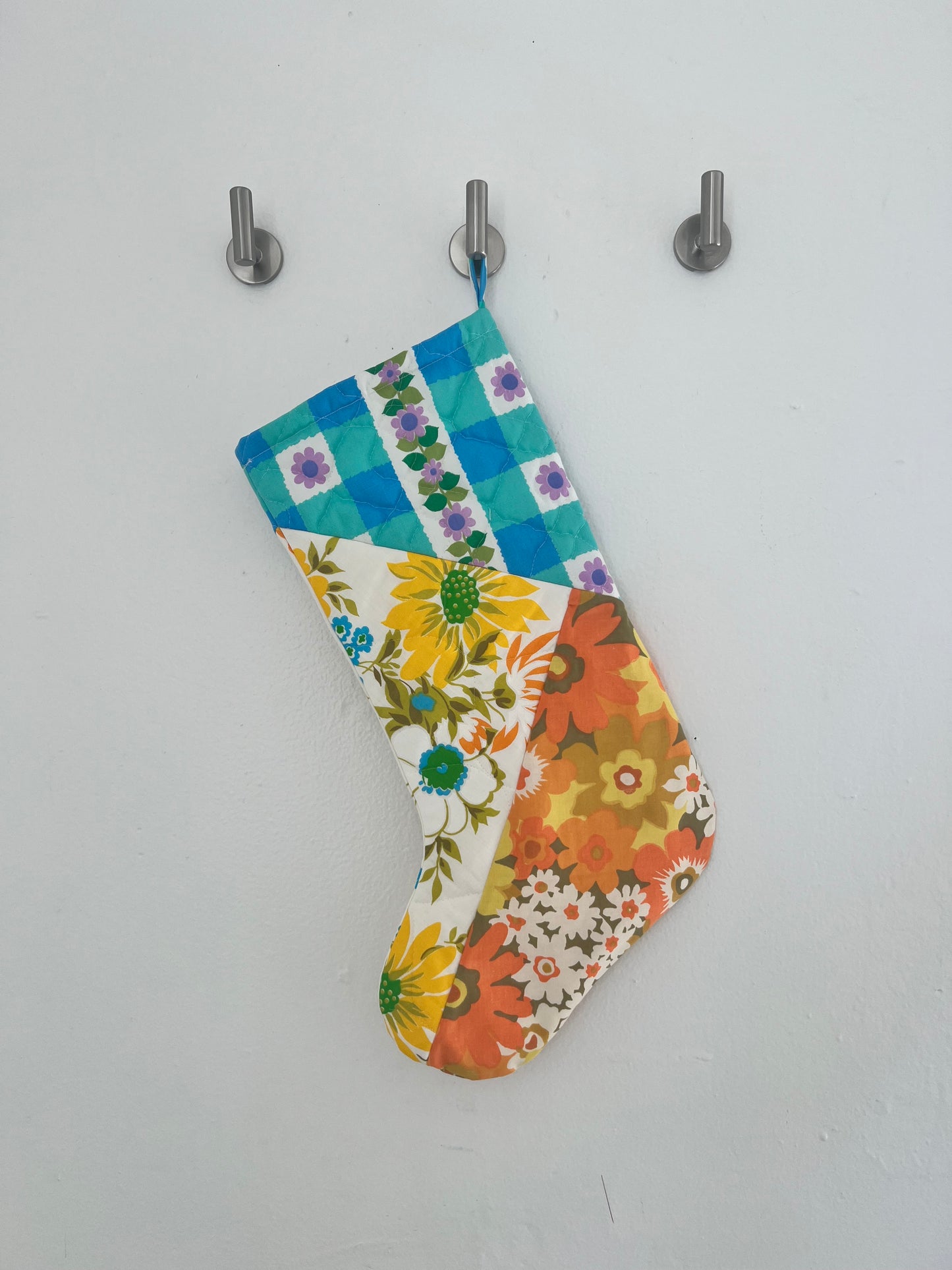 Scrap Fabric Stocking