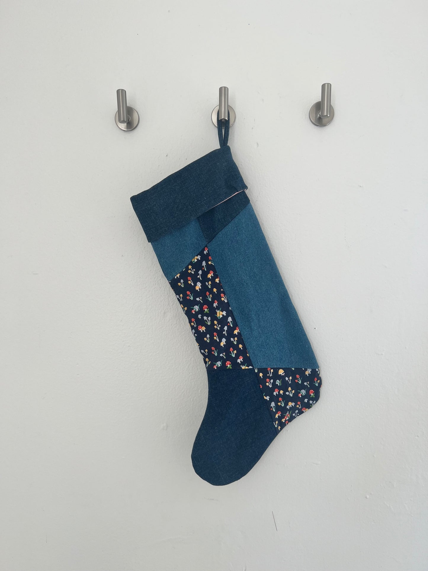 Scrap Fabric Stocking