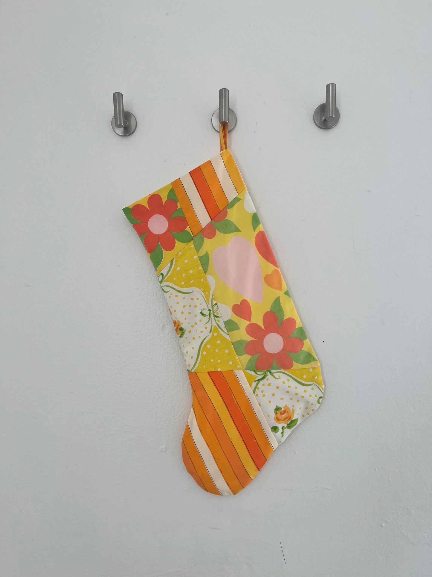 Scrap Fabric Stocking