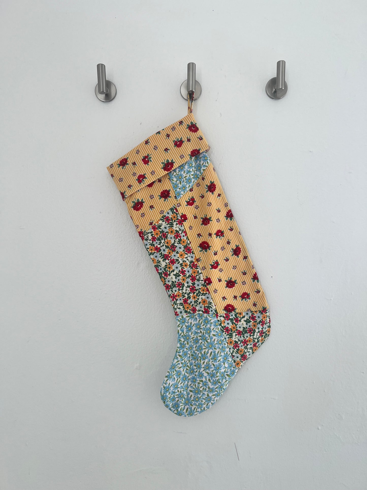 Scrap Fabric Stocking