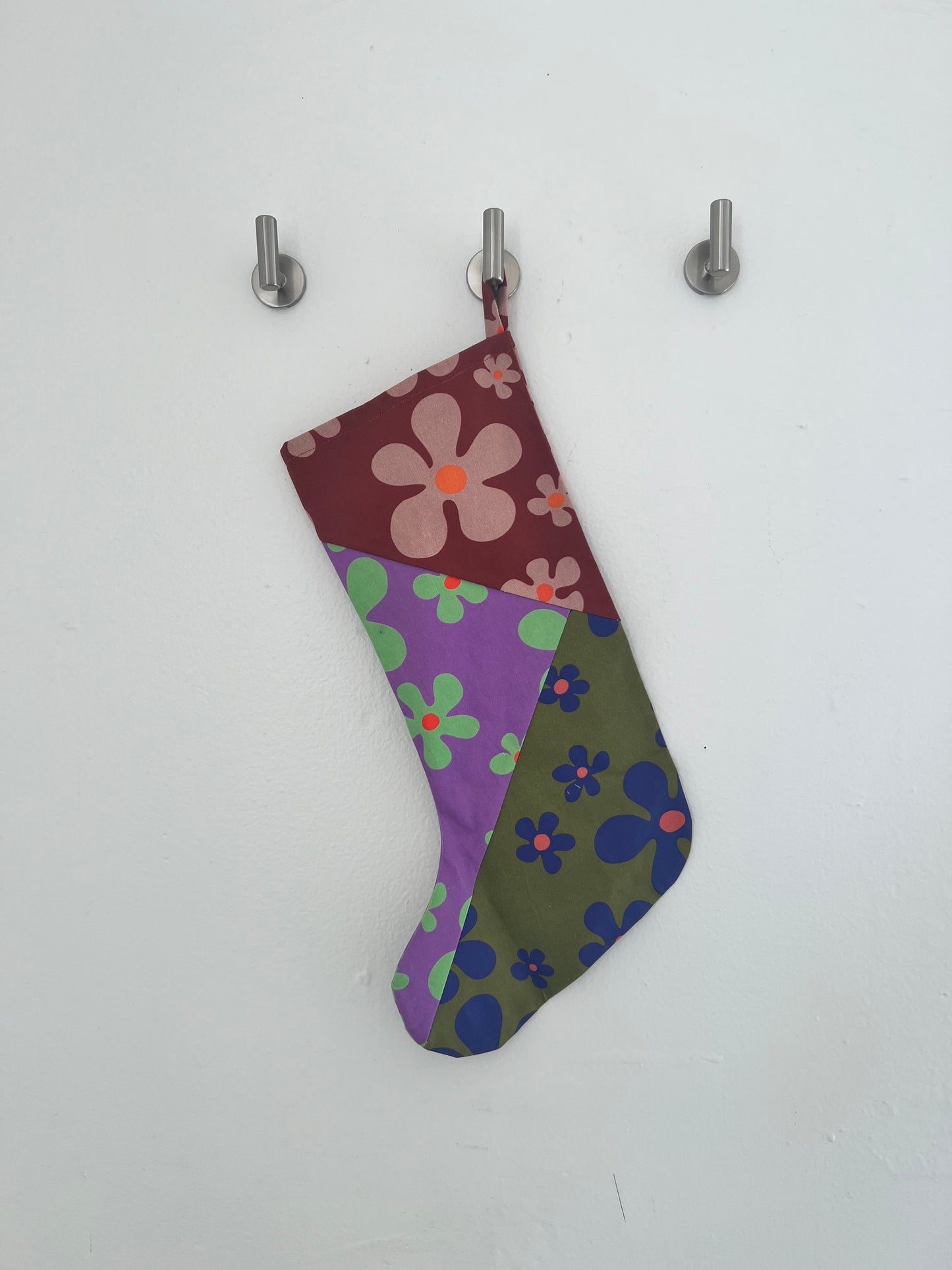 Scrap Fabric Stocking