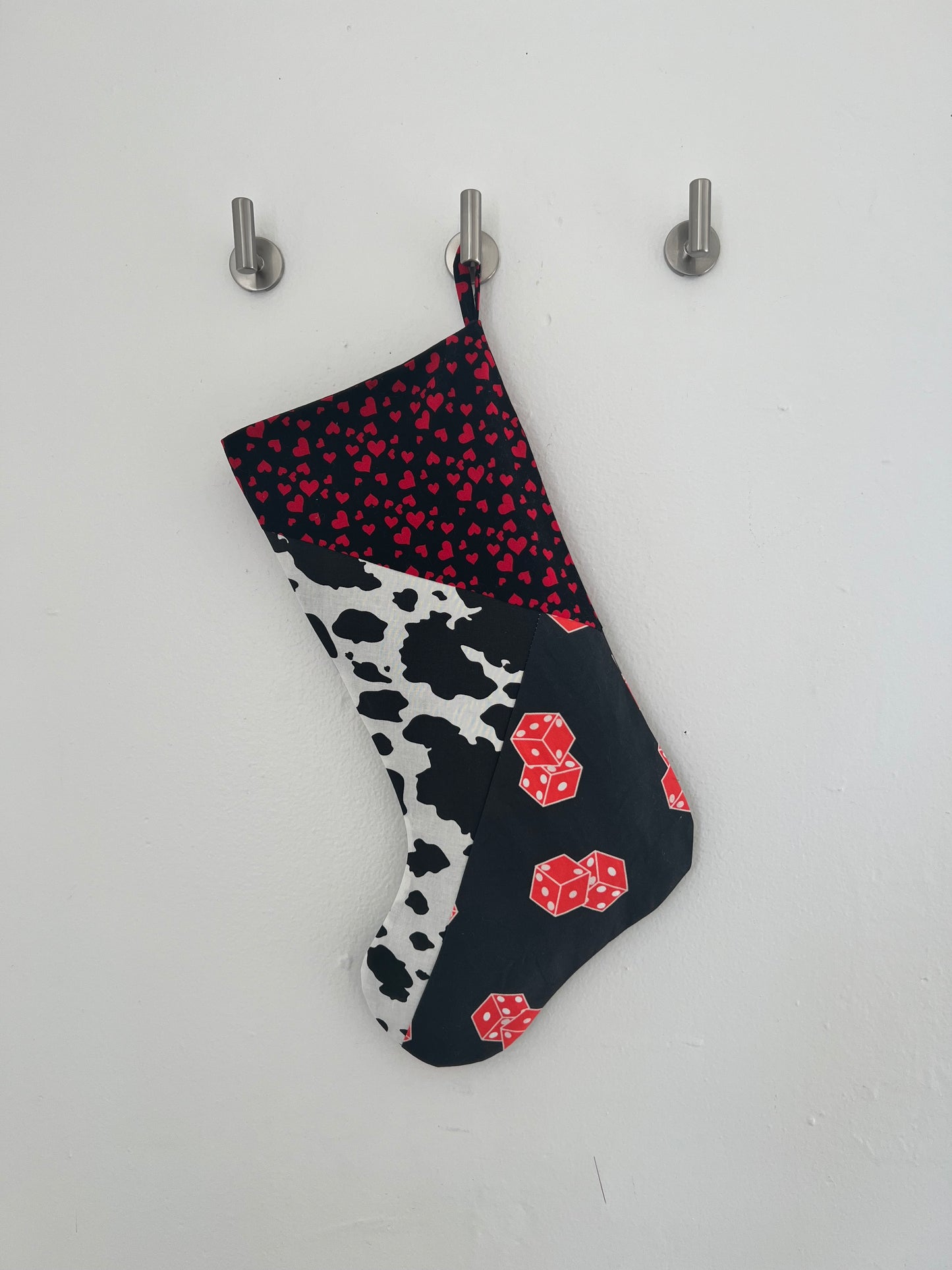 Scrap Fabric Stocking