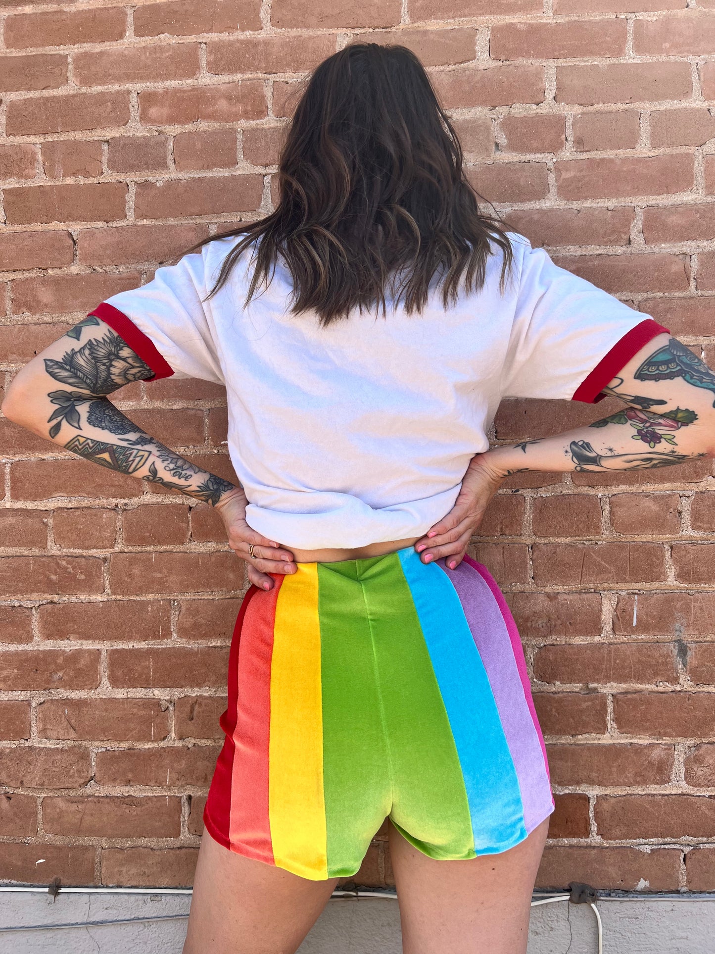 Rainbow Hot Shorts