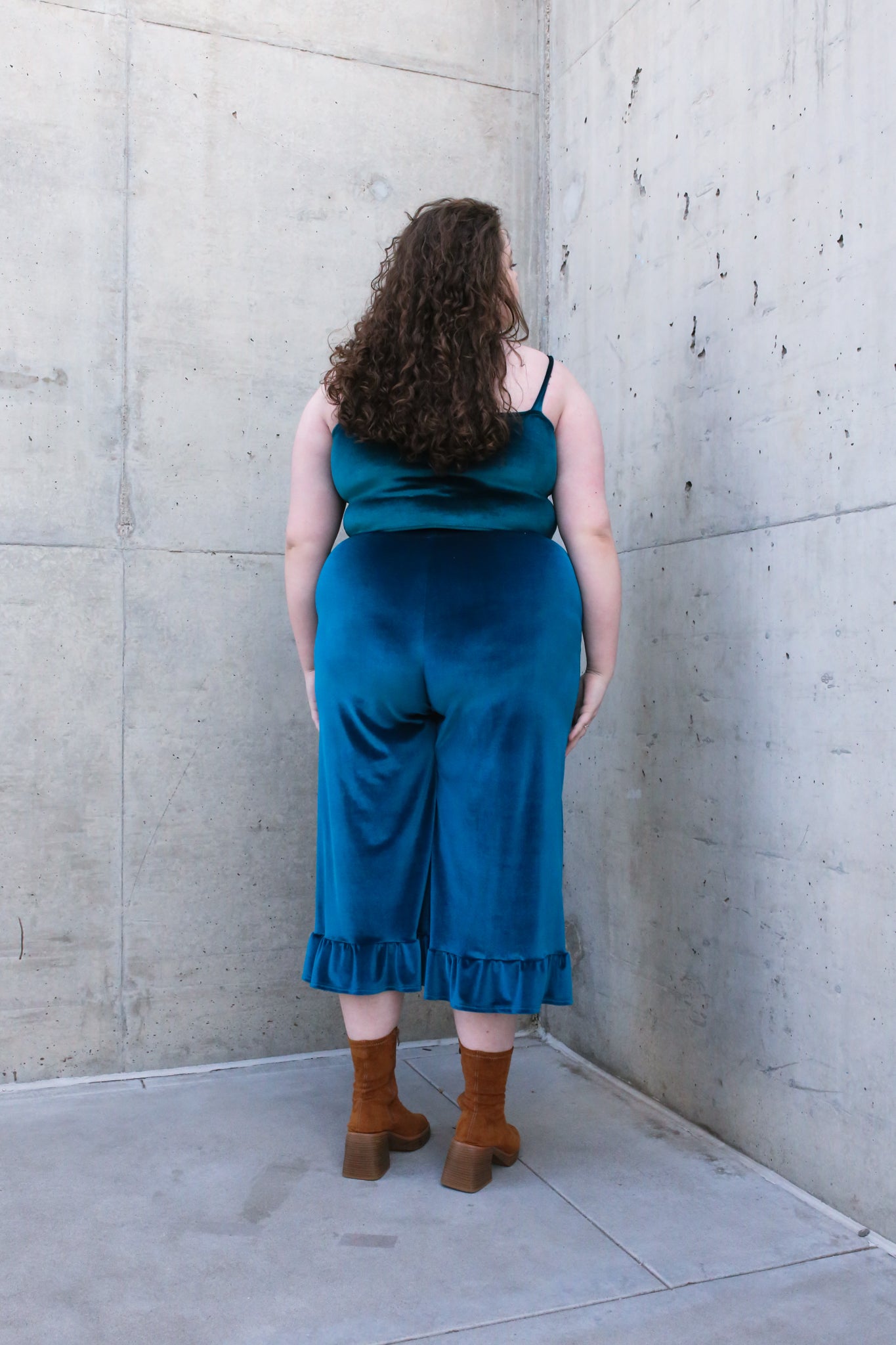 Teal Luna Bottoms