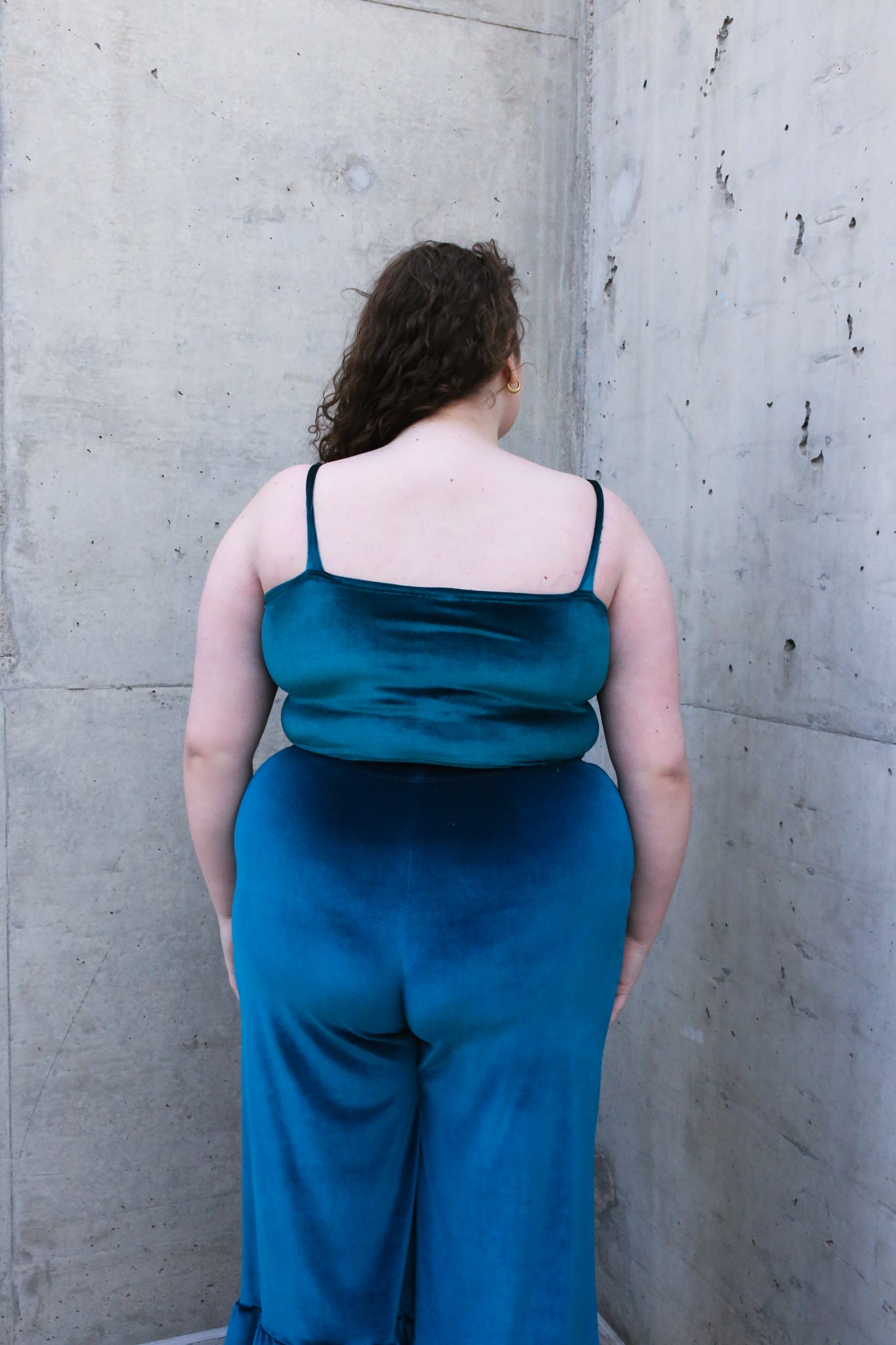 Teal Luna Top