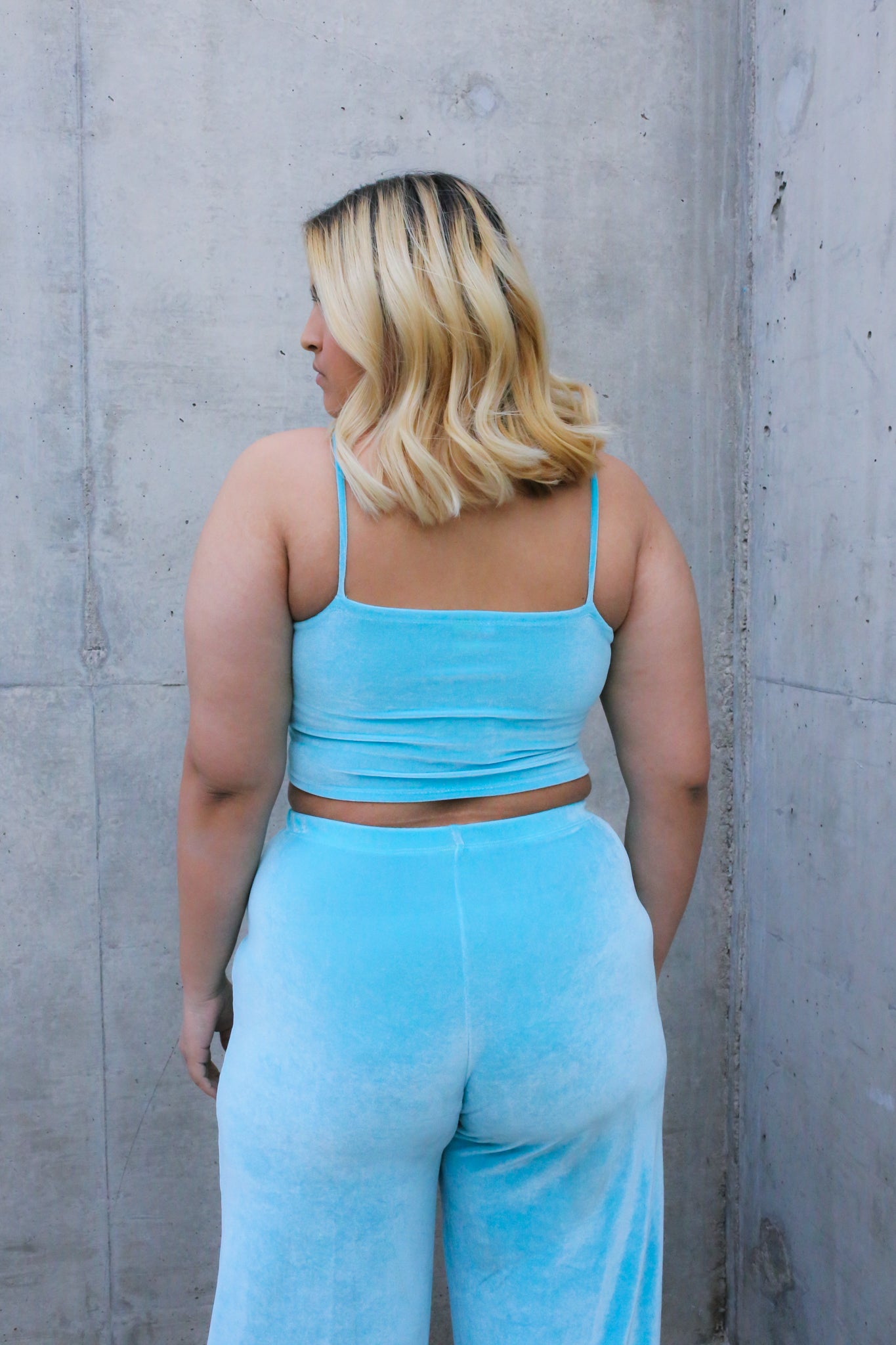 Baby Blue Luna Top