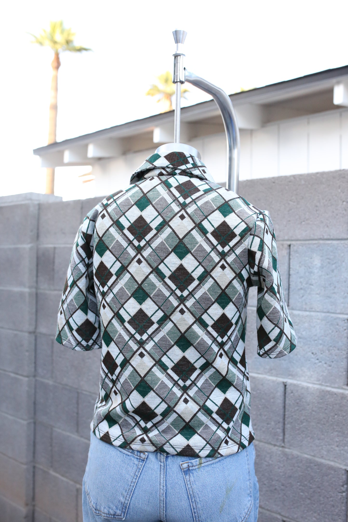 Argyle Top