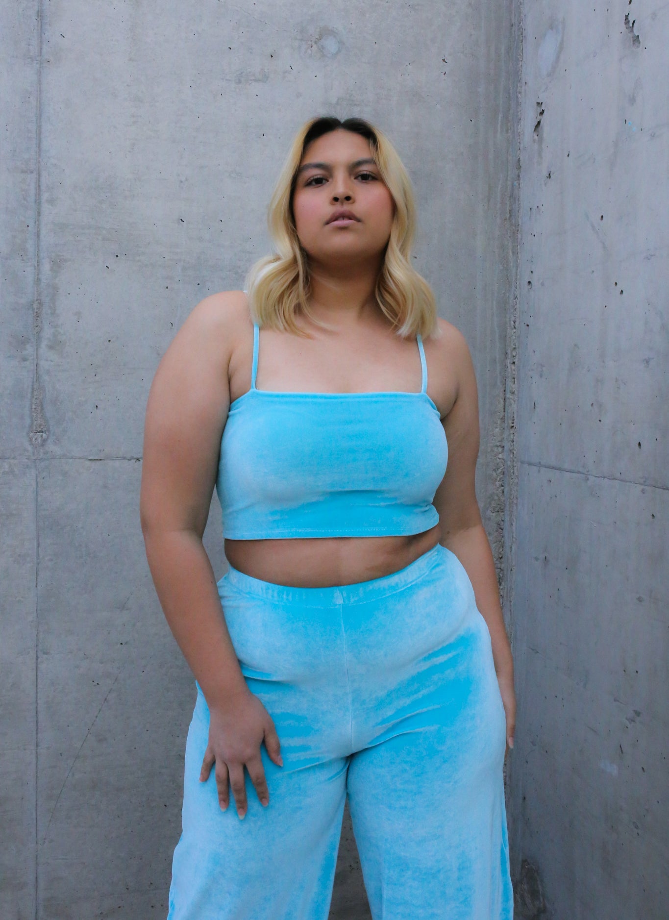 Baby Blue Luna Top