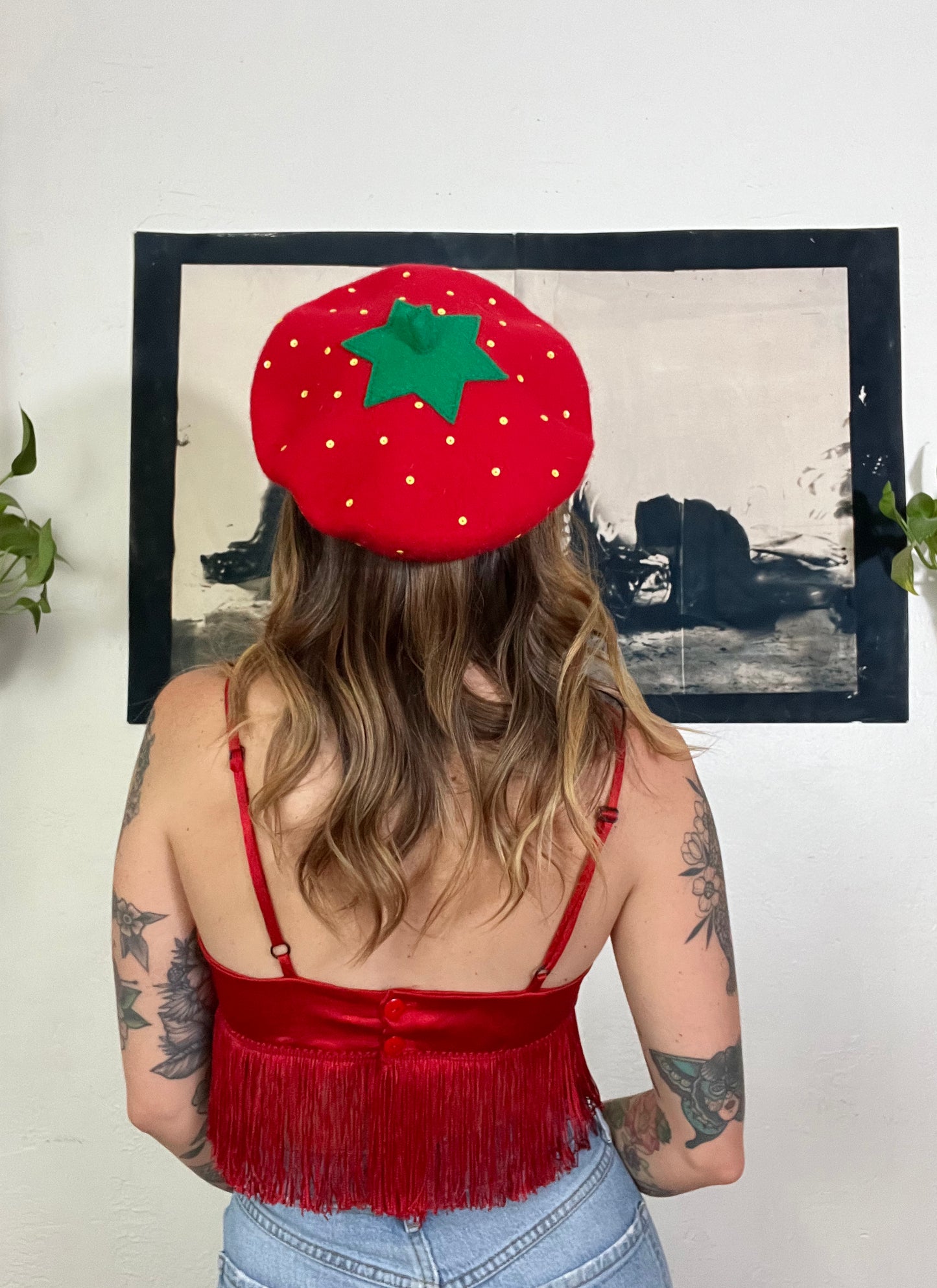 Strawberry Beret