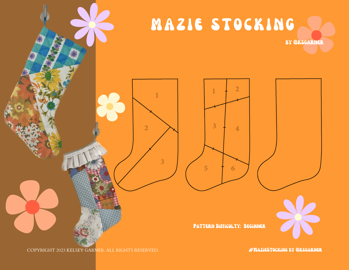 Mazie Stocking Digital Sewing Pattern