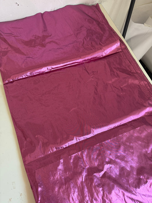 Fuscia Metallic Lamé