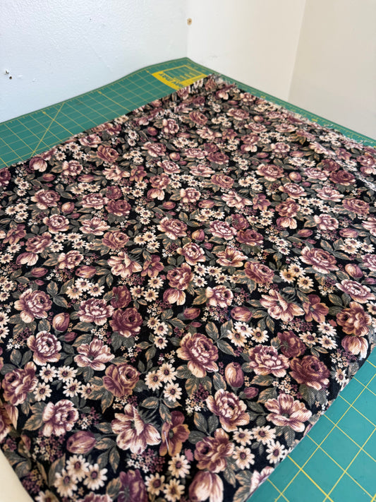 Floral Corduroy