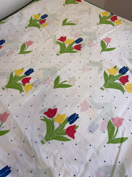 Floral Queen Bed Sheet