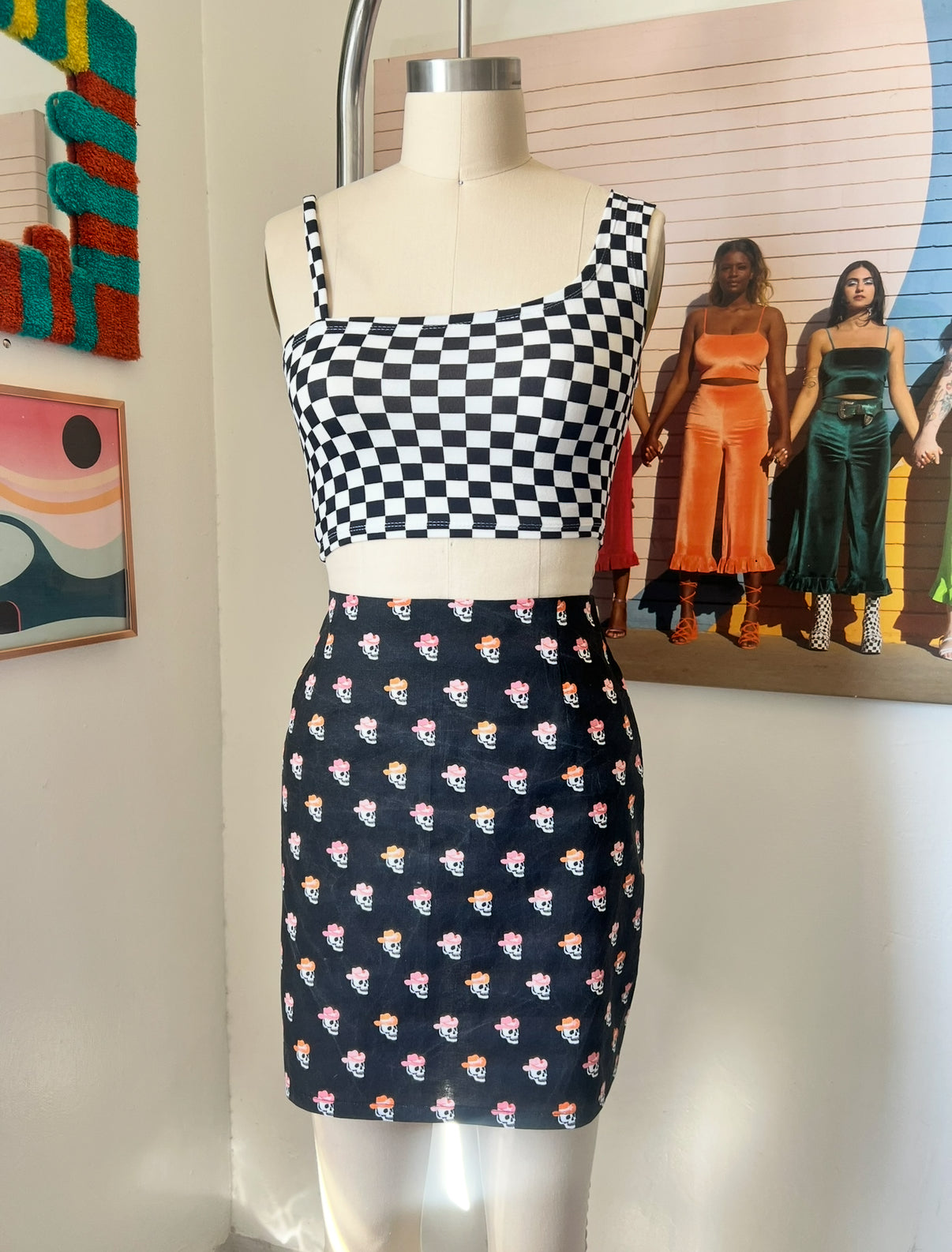 Cowskull Skirt