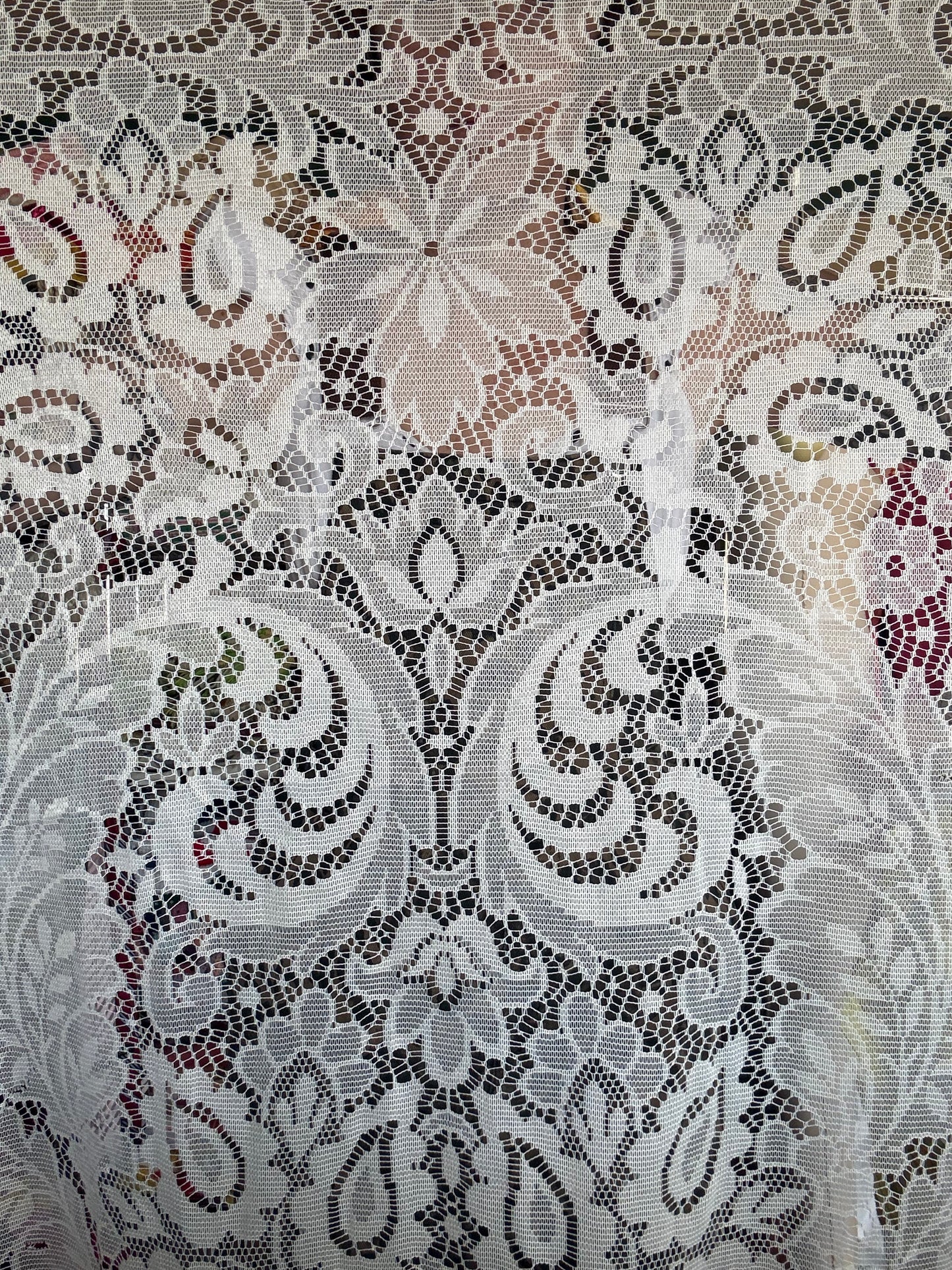Vintage Round Lace Tablecloth