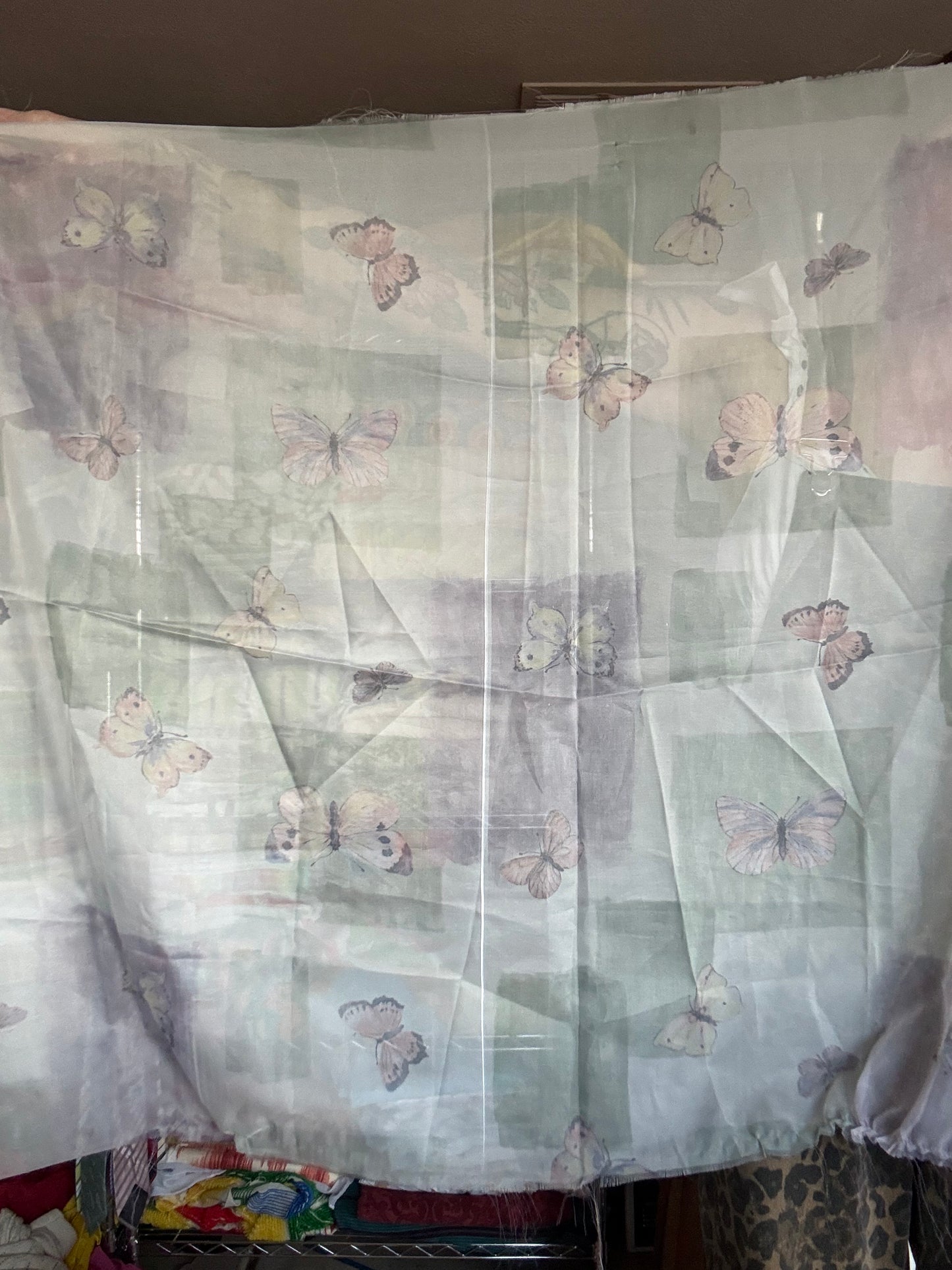 Whimsical Butterfly Chiffon