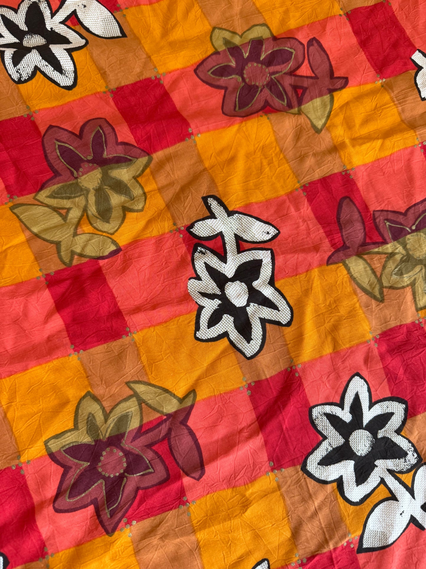 Floral crepe