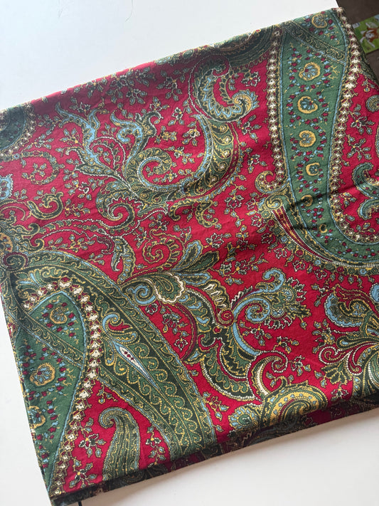 Paisley Denim Tablecloth