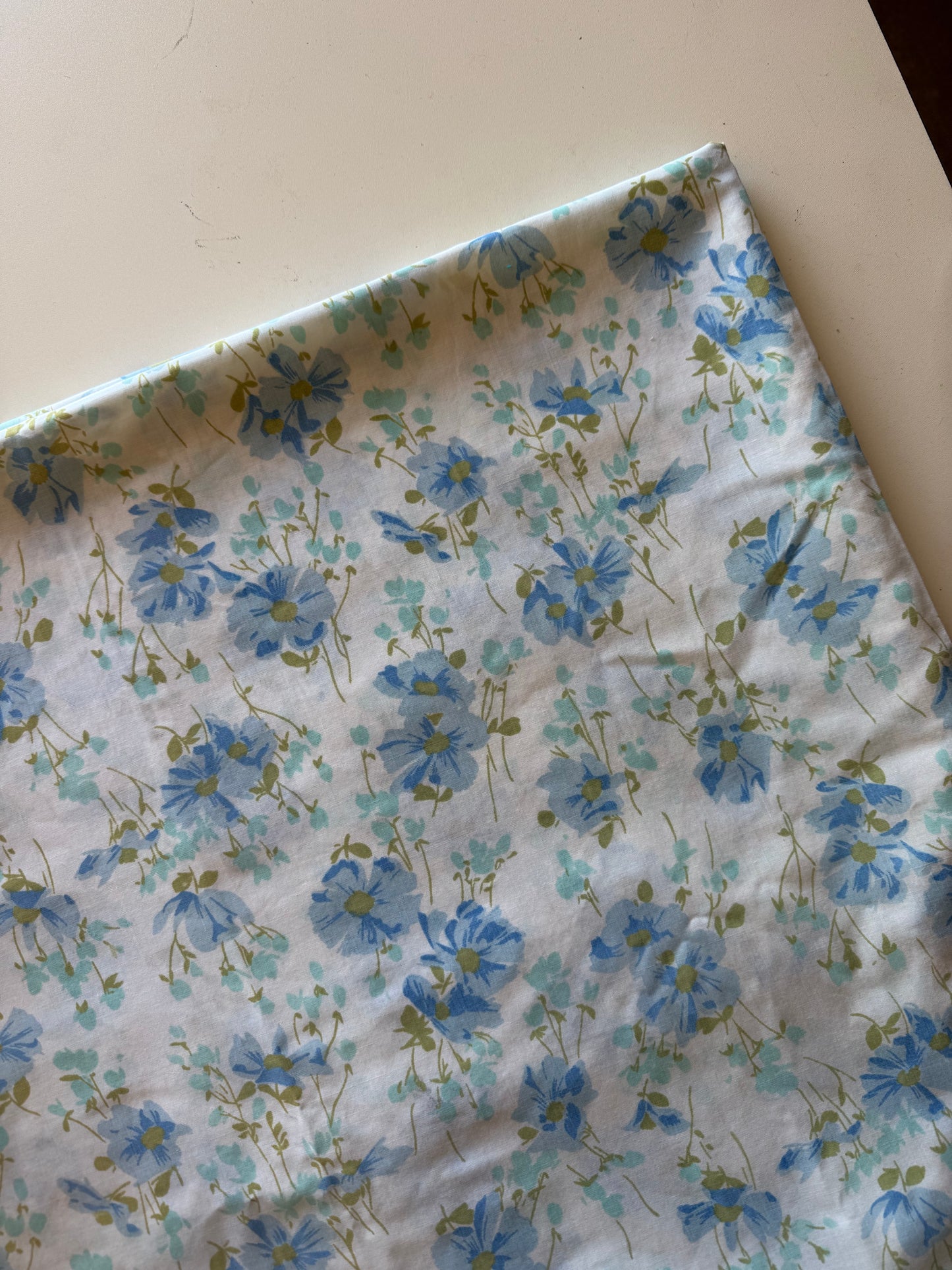 Vintage Floral Flat Sheet