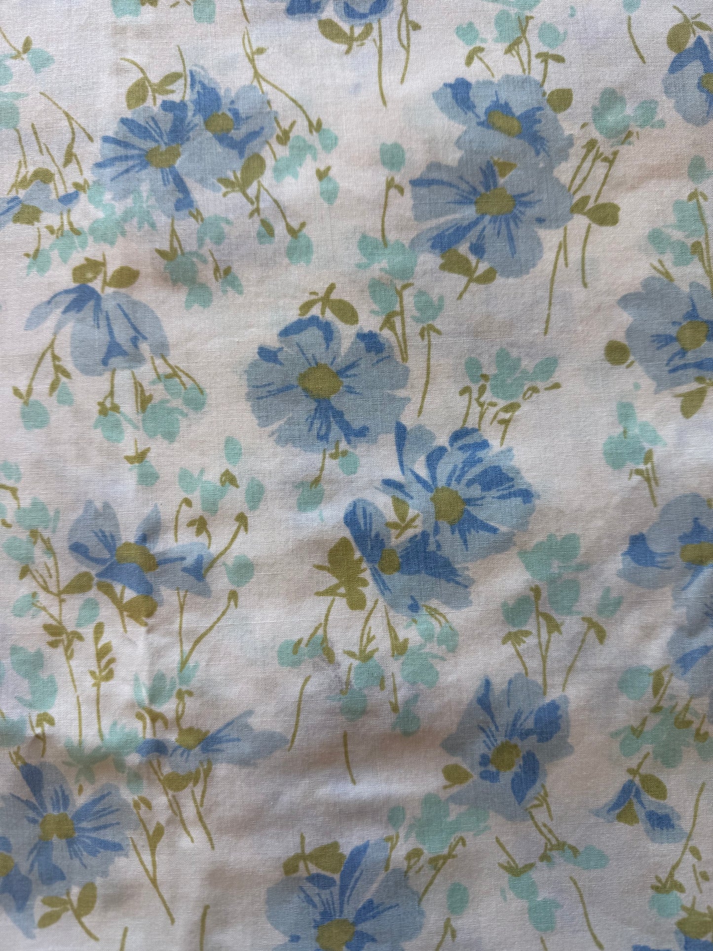 Vintage Floral Flat Sheet