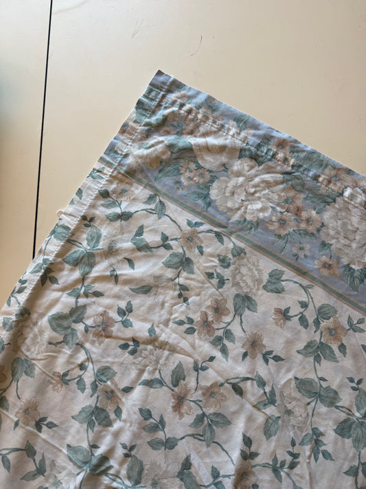 Vintage Floral Flat Sheet