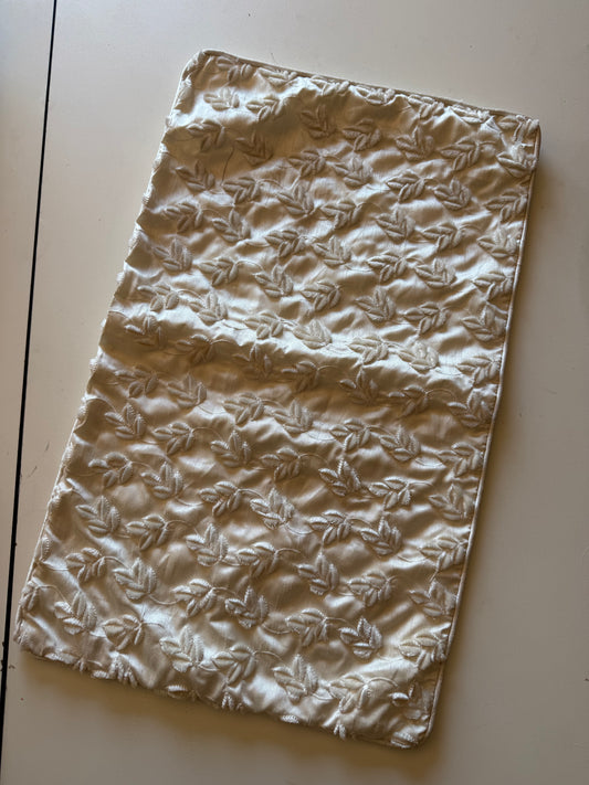 Textured Cream Pillowcase
