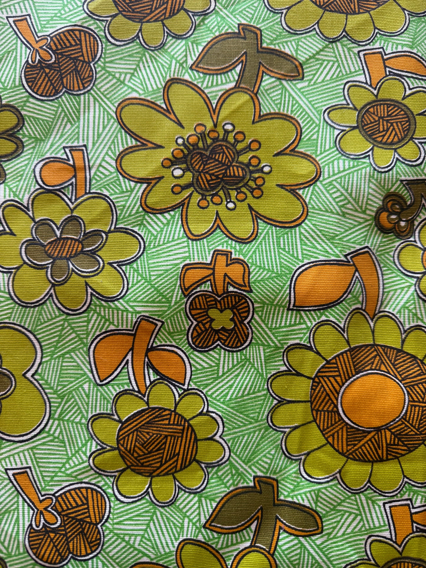 Vintage 70’s Floral Denim
