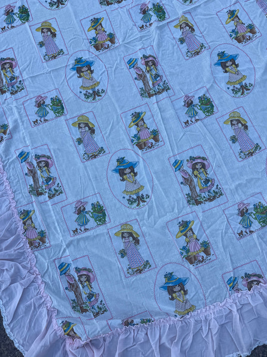 Vintage Kid’s Flat Sheet