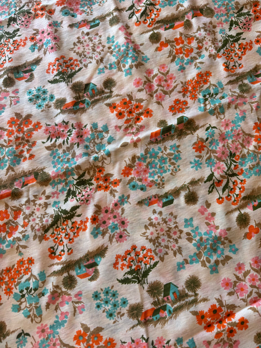 Vintage Floral Knit