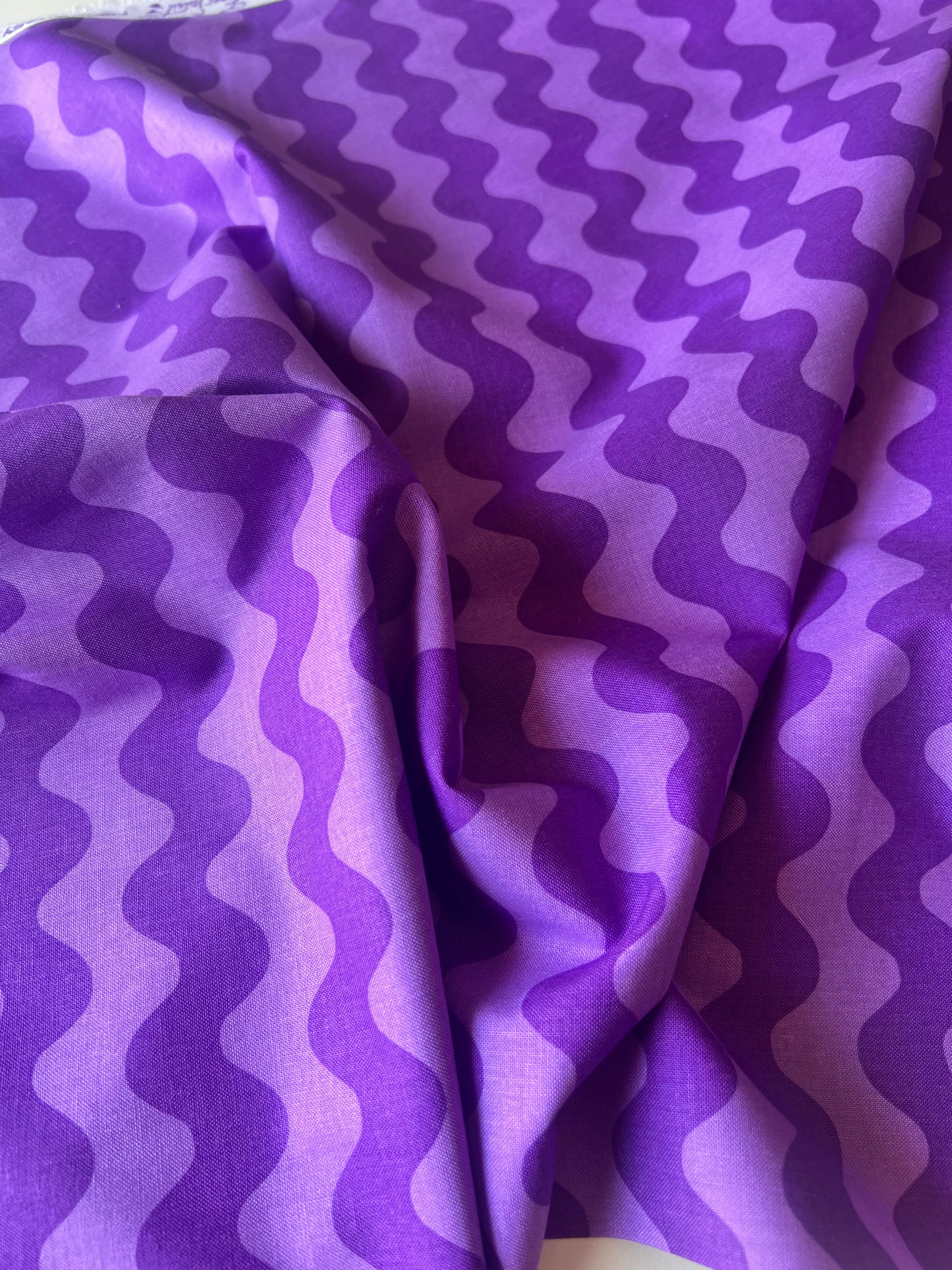 Purple Rick Rack Cotton