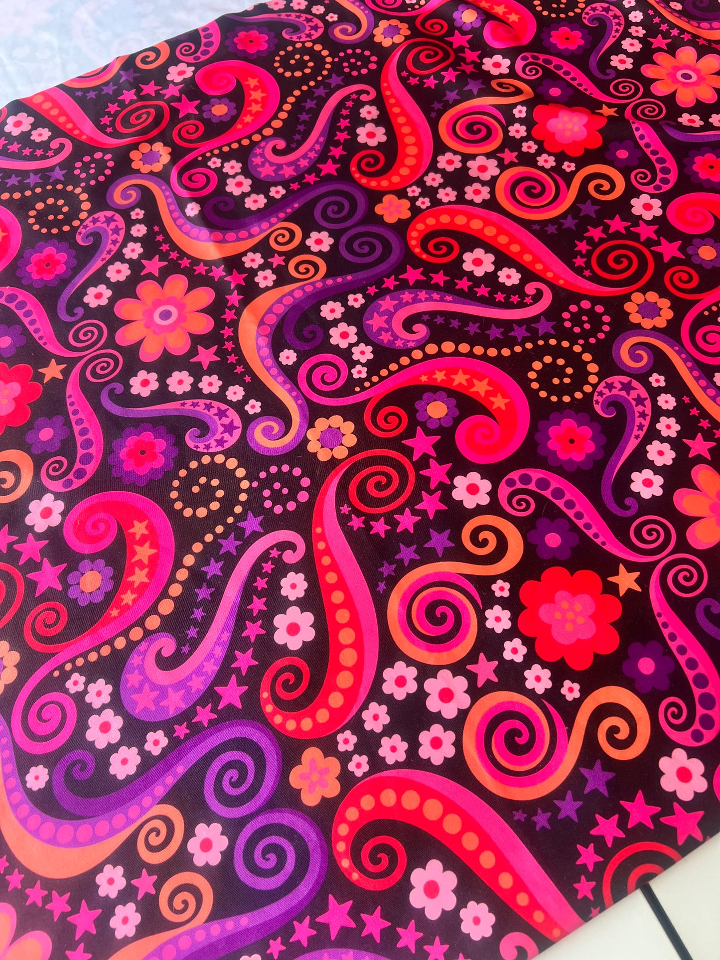 Psychedelic Swimsuit Fabric