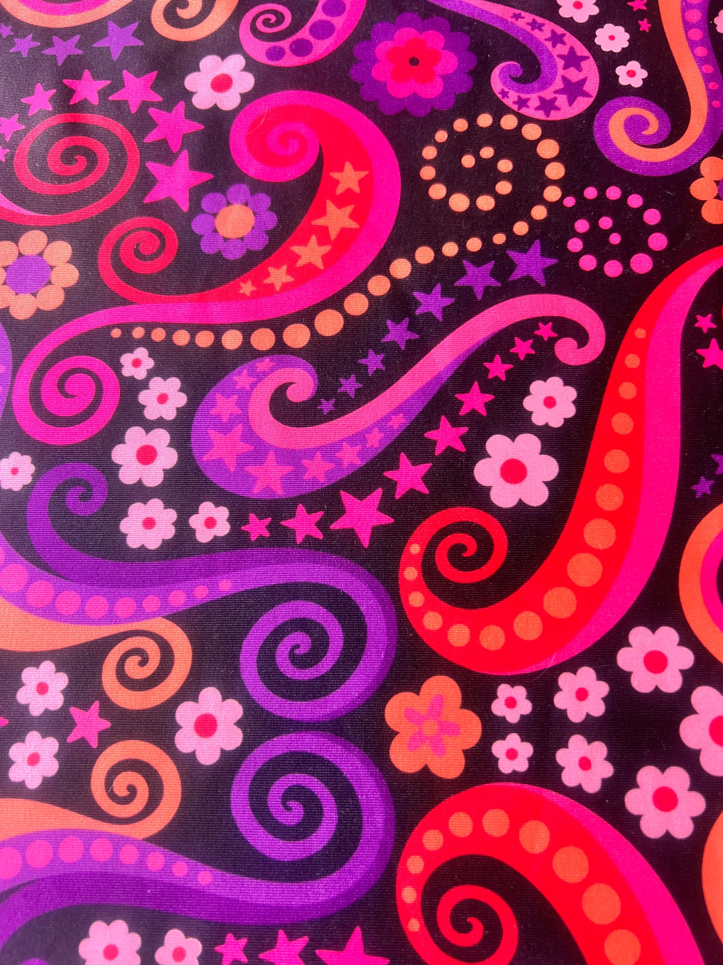 Psychedelic Swimsuit Fabric