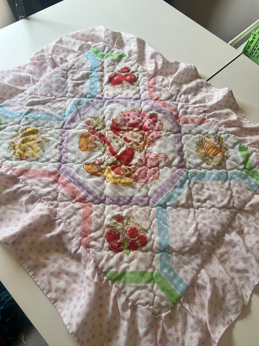 Vintage 1980’s Strawberry Shortcake Pillowcase