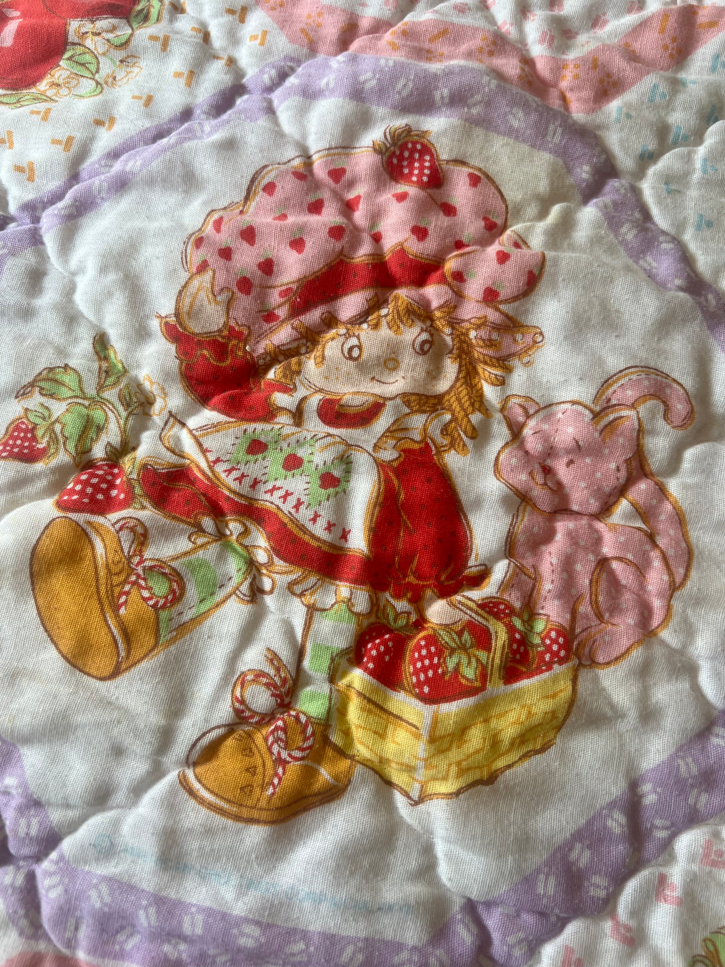 Vintage 1980’s Strawberry Shortcake Pillowcase