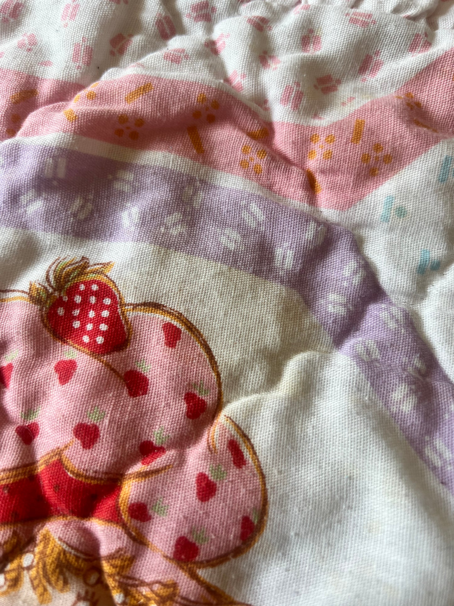 Vintage 1980’s Strawberry Shortcake Pillowcase