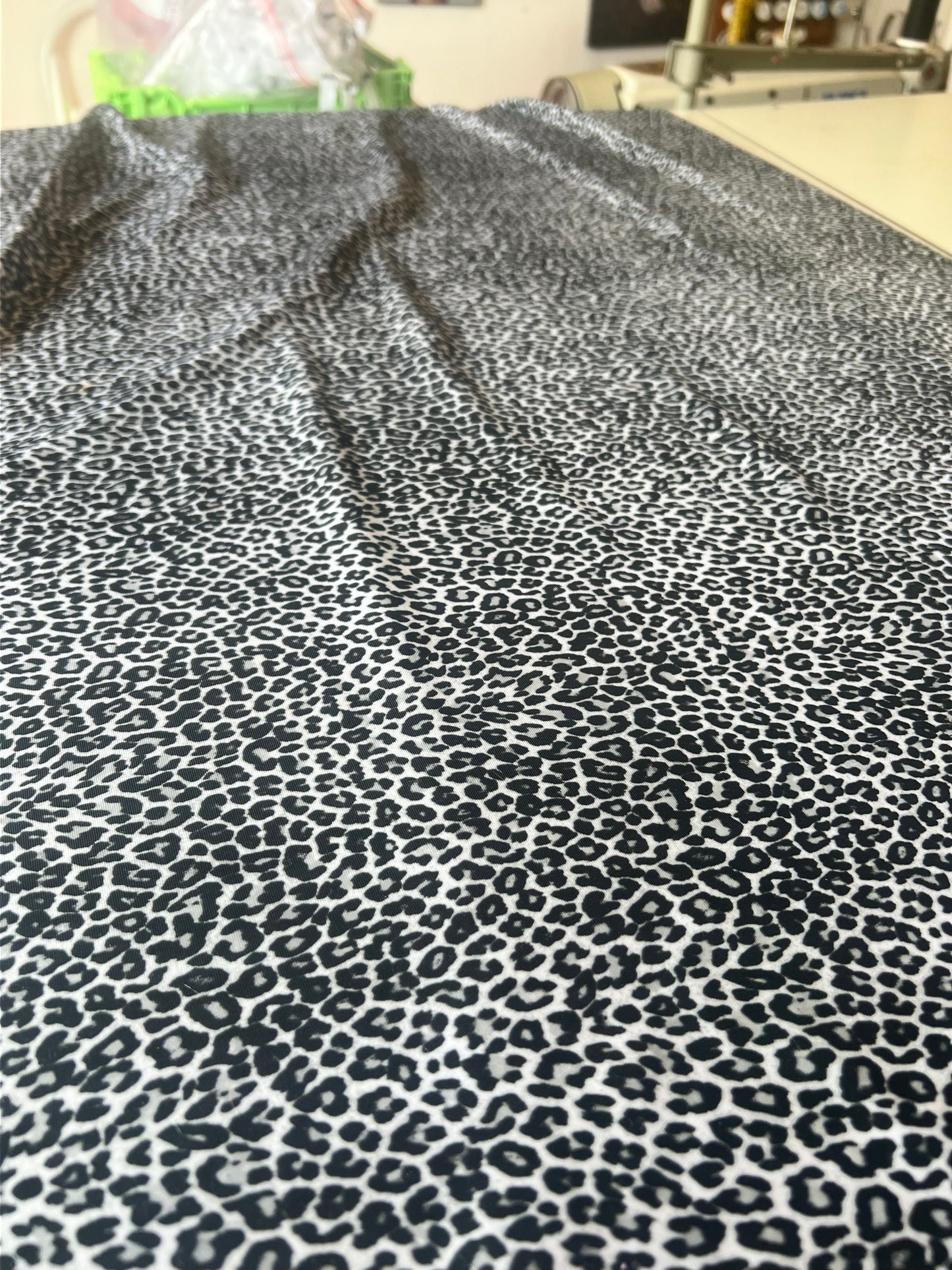 Cheetah Print Swimsuit Fabric