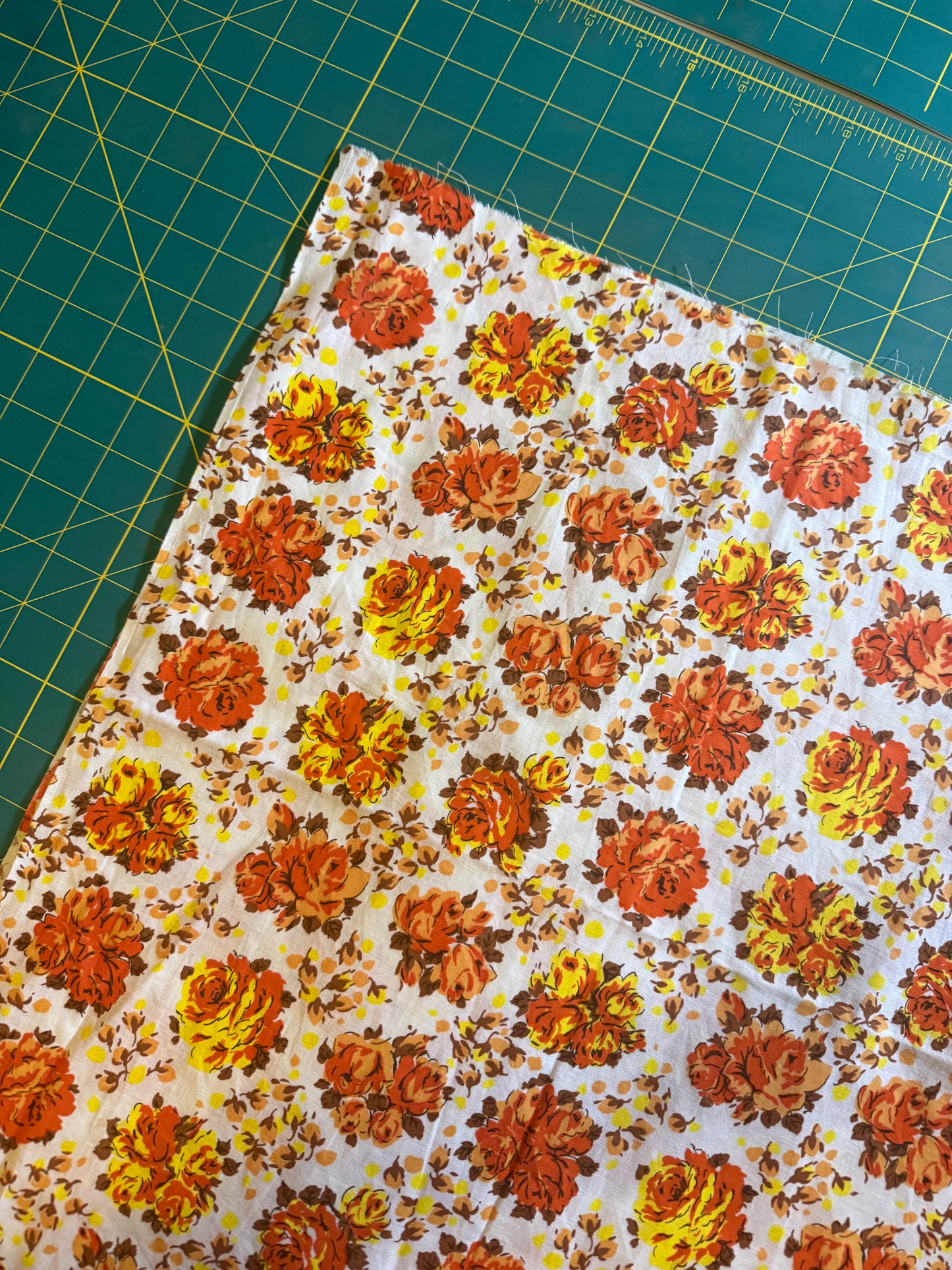 Vintage Floral Cotton